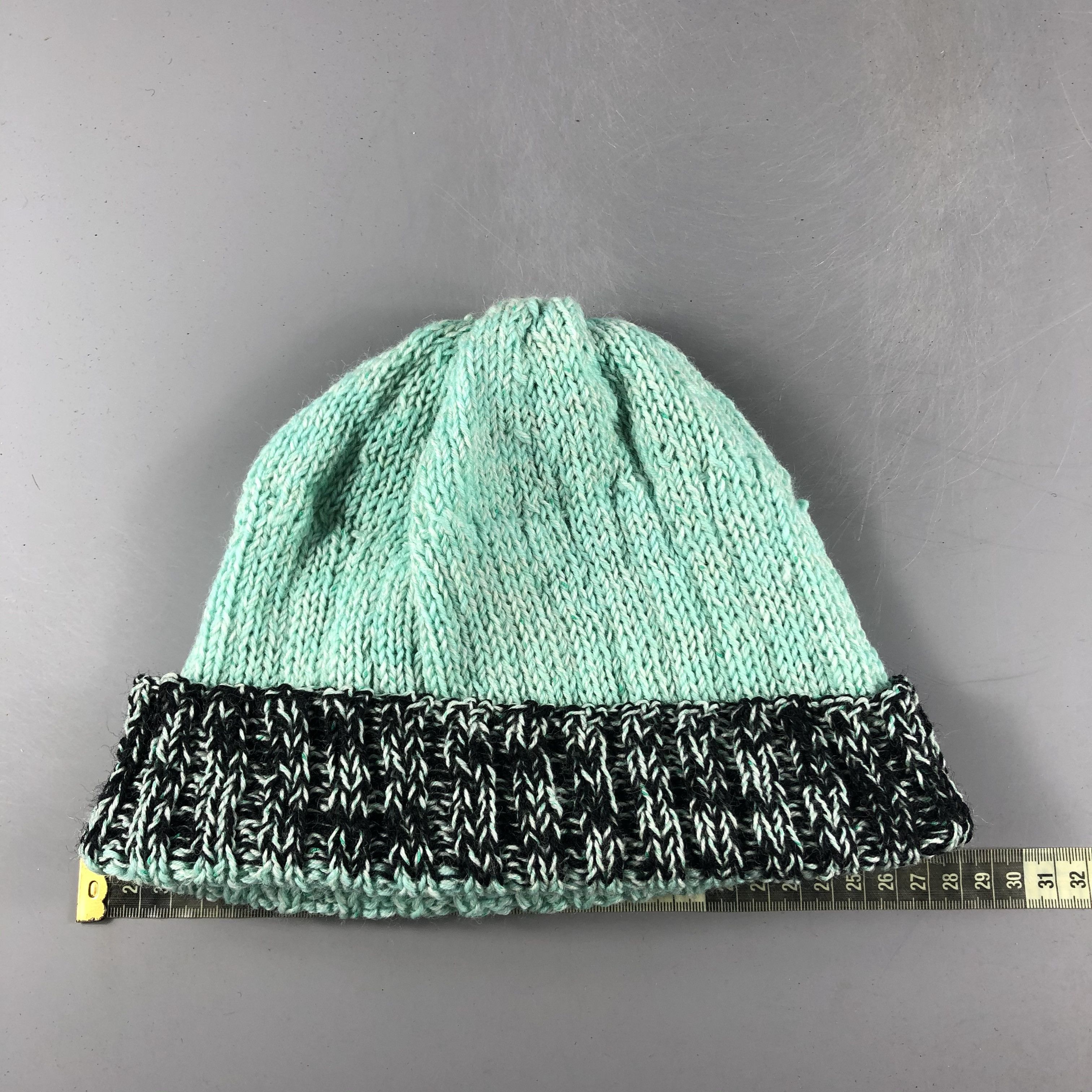 Japanese Brand × Vintage Aran Isle Beanie Snow Hat Snow Cap -D093 Size ONE SIZE - 3 Thumbnail