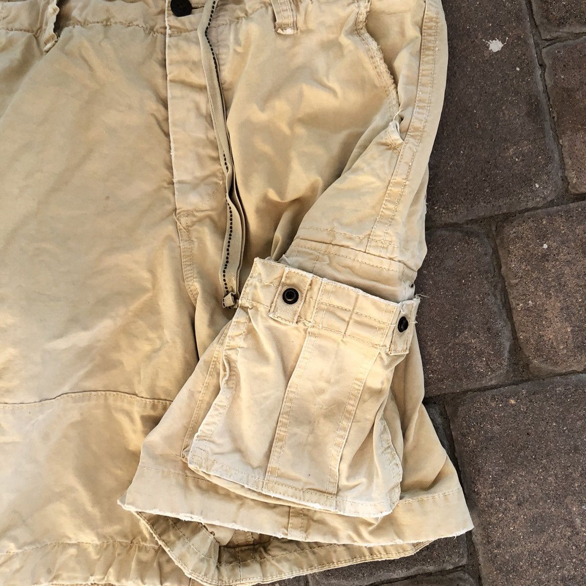 Abercrombie & Fitch Abercrombie & Fitch Cargo Mens 36 Khaki Military Y2K Baggy Size US 36 / EU 52 - 3 Thumbnail