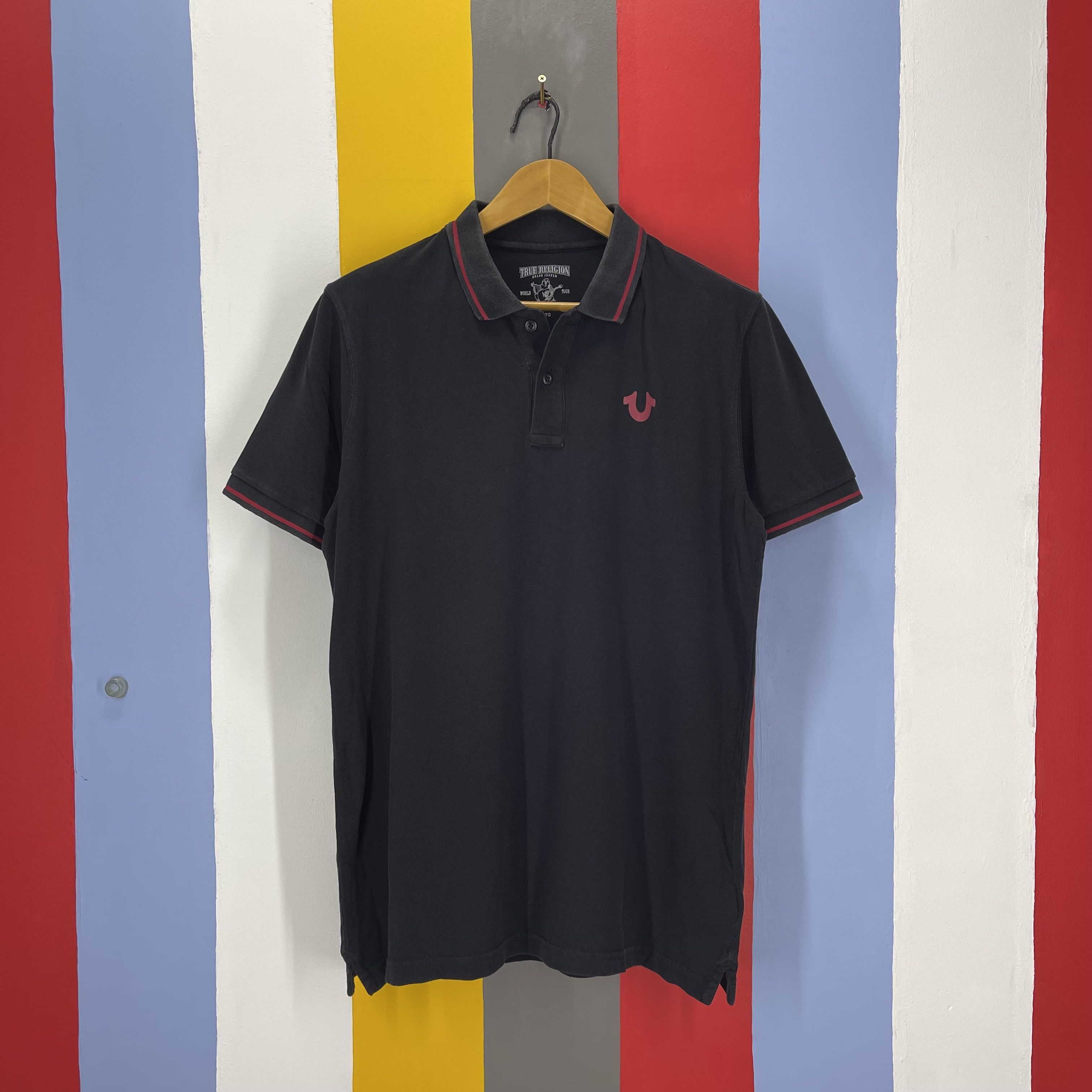 True Religion TRUE RELIGION Polo T Shirt #1434/AX Size US L / EU 52-54 / 3 - 3 Thumbnail
