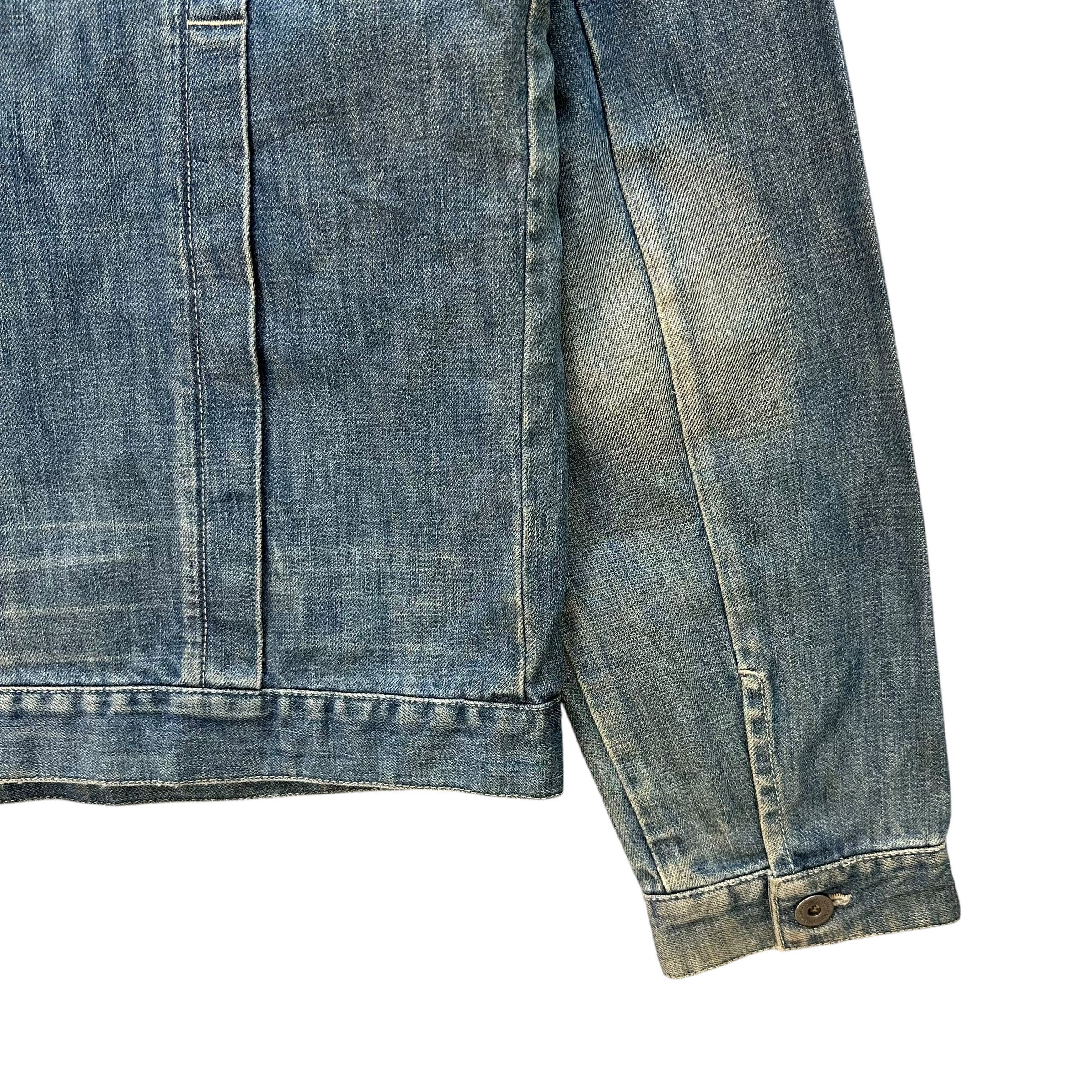 Burberry BURBERRY LONDON Washed Denim Jacket Made in Italy #A81-1952 Size US L / EU 52-54 / 3 - 16 Thumbnail