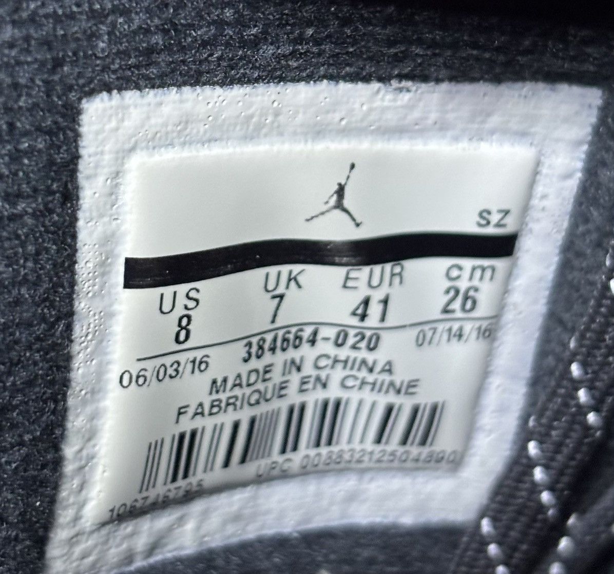 Jordan Brand Jordan 6 Retro OG Black Cat Size 8 Size US 8 / EU 41 - 6 Thumbnail