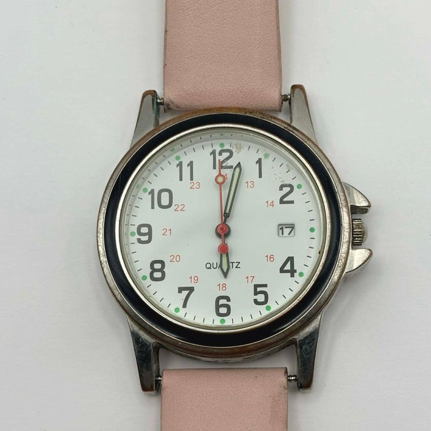 Other Pink & Silver Retro Men’s Watch Size ONE SIZE - 3 Thumbnail