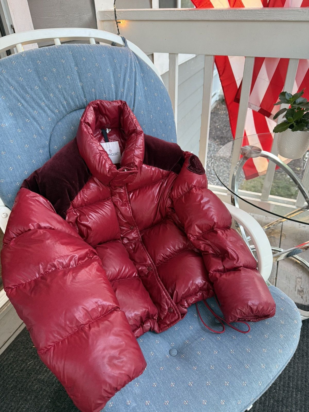 Moncler Moncler down jacket chouette puffer woman Size M / US 6-8 / IT 42-44 - 1 Thumbnail