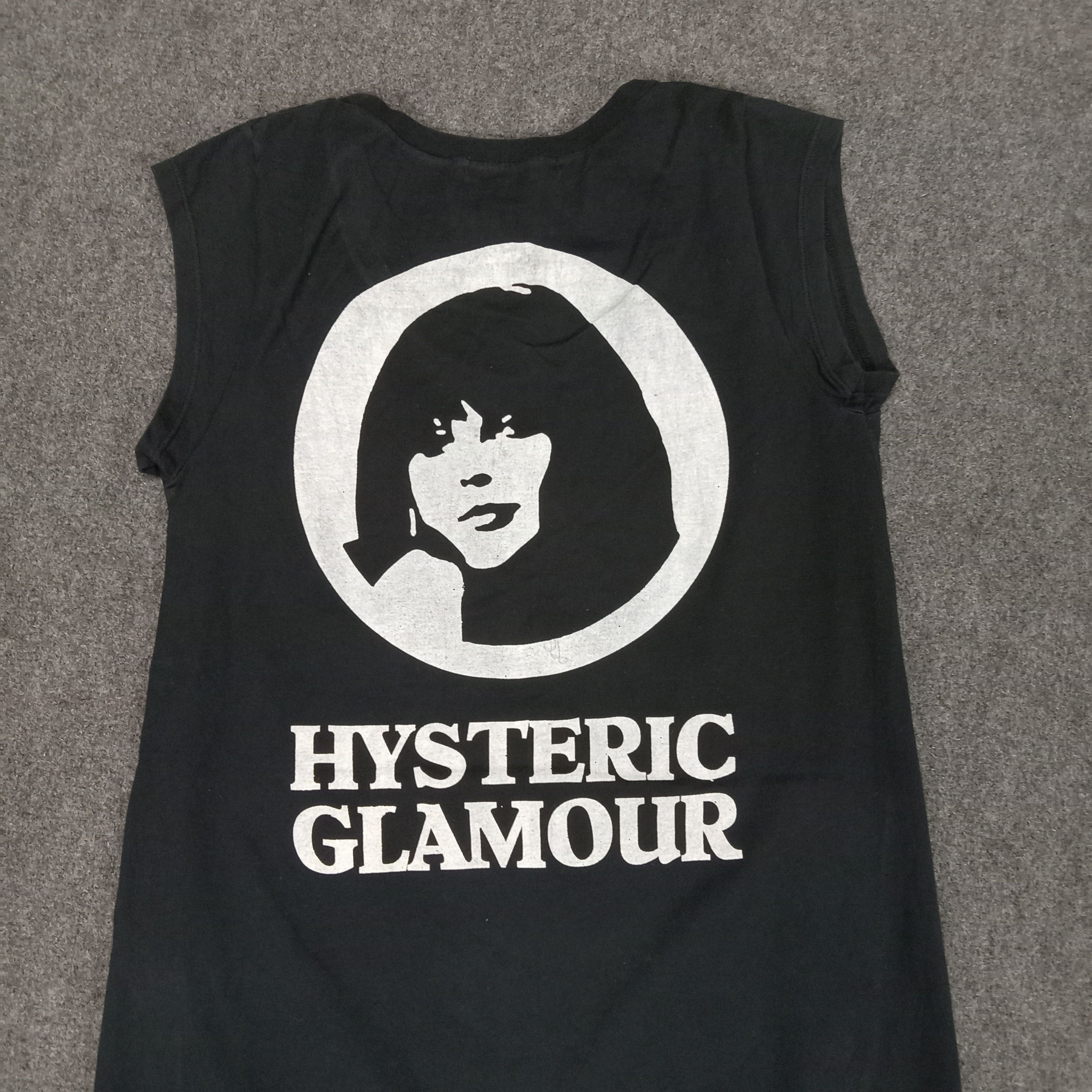 Hysteric Glamour Hysteric Glamour Japanese Brand Punk Style Sleeveless Tshirt Size XS / US 0-2 / IT 36-38 - 6 Thumbnail