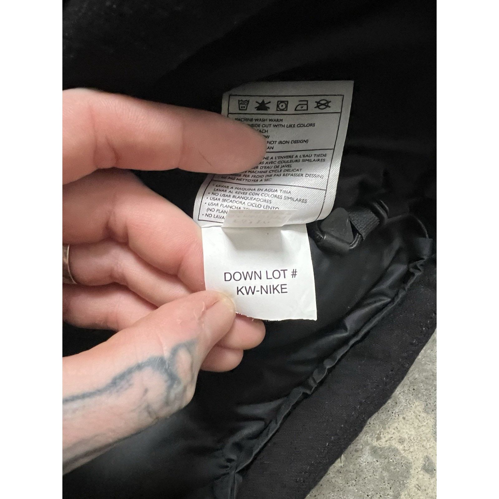 NIKE ACG Pendleton Pendleton wooldown vest Round up 550 Vest