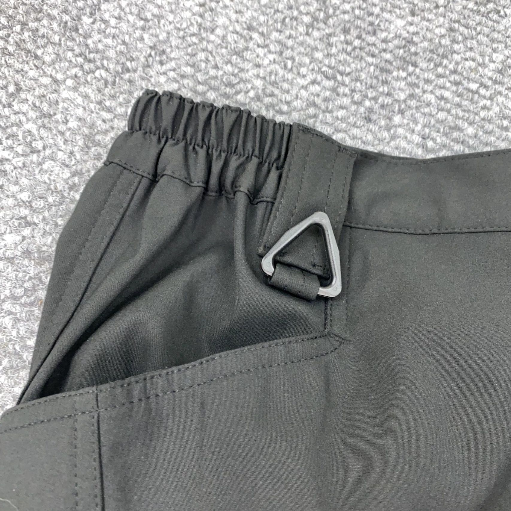 Vintage Flexcamo Tactical Pants Mens 34x34 Black Zip Cargo Pockets Elastic Waist Hiking Size US 34 / EU 50 - 4 Thumbnail