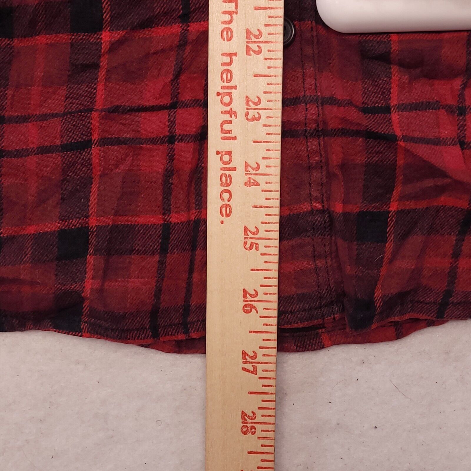 Old Navy Old Navy Tartan Flannel Button Shirt Mens Size Medium M Red Size US M / EU 48-50 / 2 - 8 Thumbnail