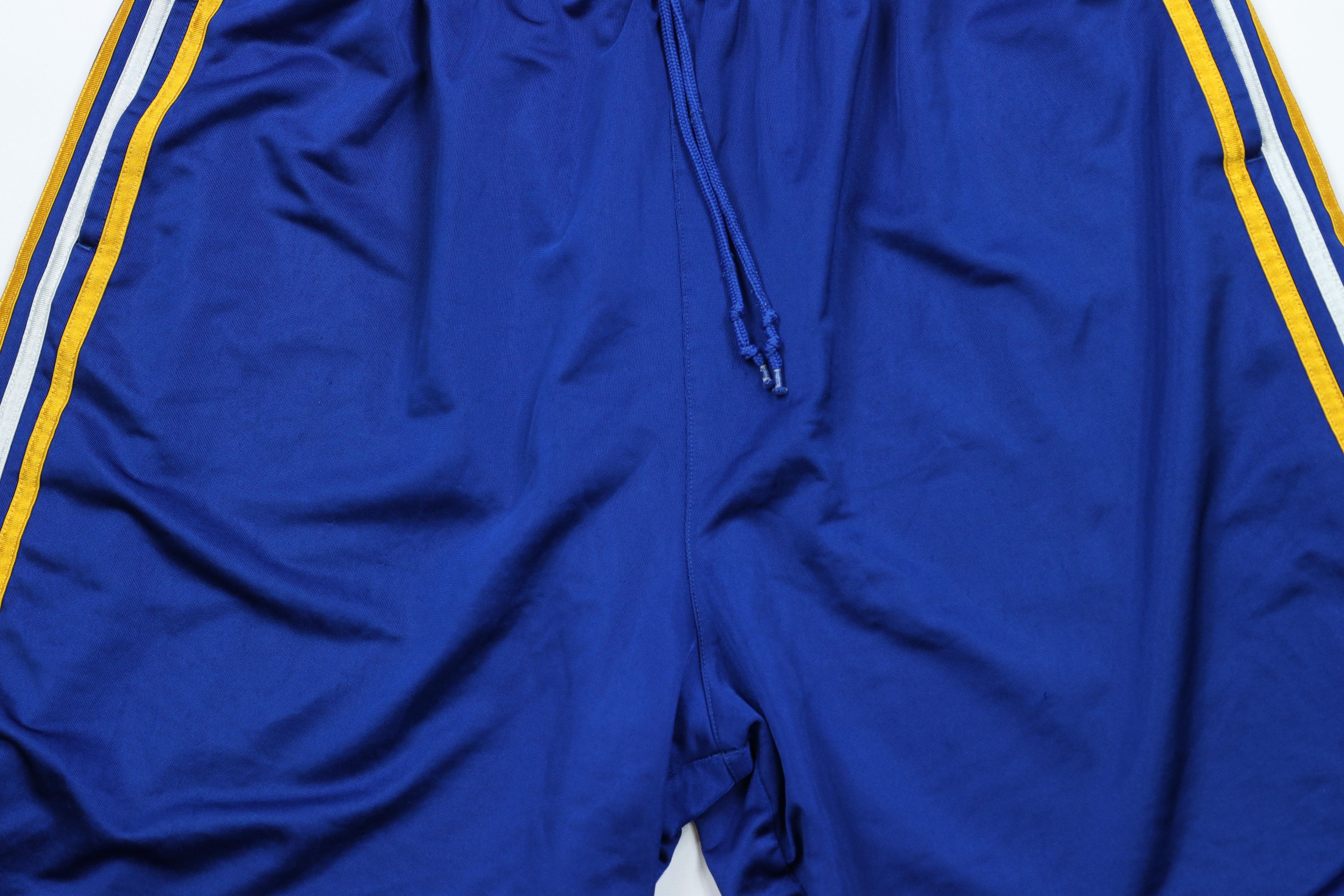 Adidas × Vintage Vintage Y2K Adidas Heavyweight Basketball Shorts Blue Size US 38 / EU 54 - 3 Thumbnail