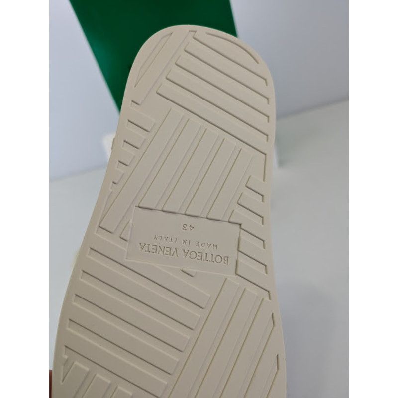 Bottega Veneta o1rshd1 Rubber Carpet Slider Sandal in Sea Salt Size US 10 / EU 43 - 14 Thumbnail