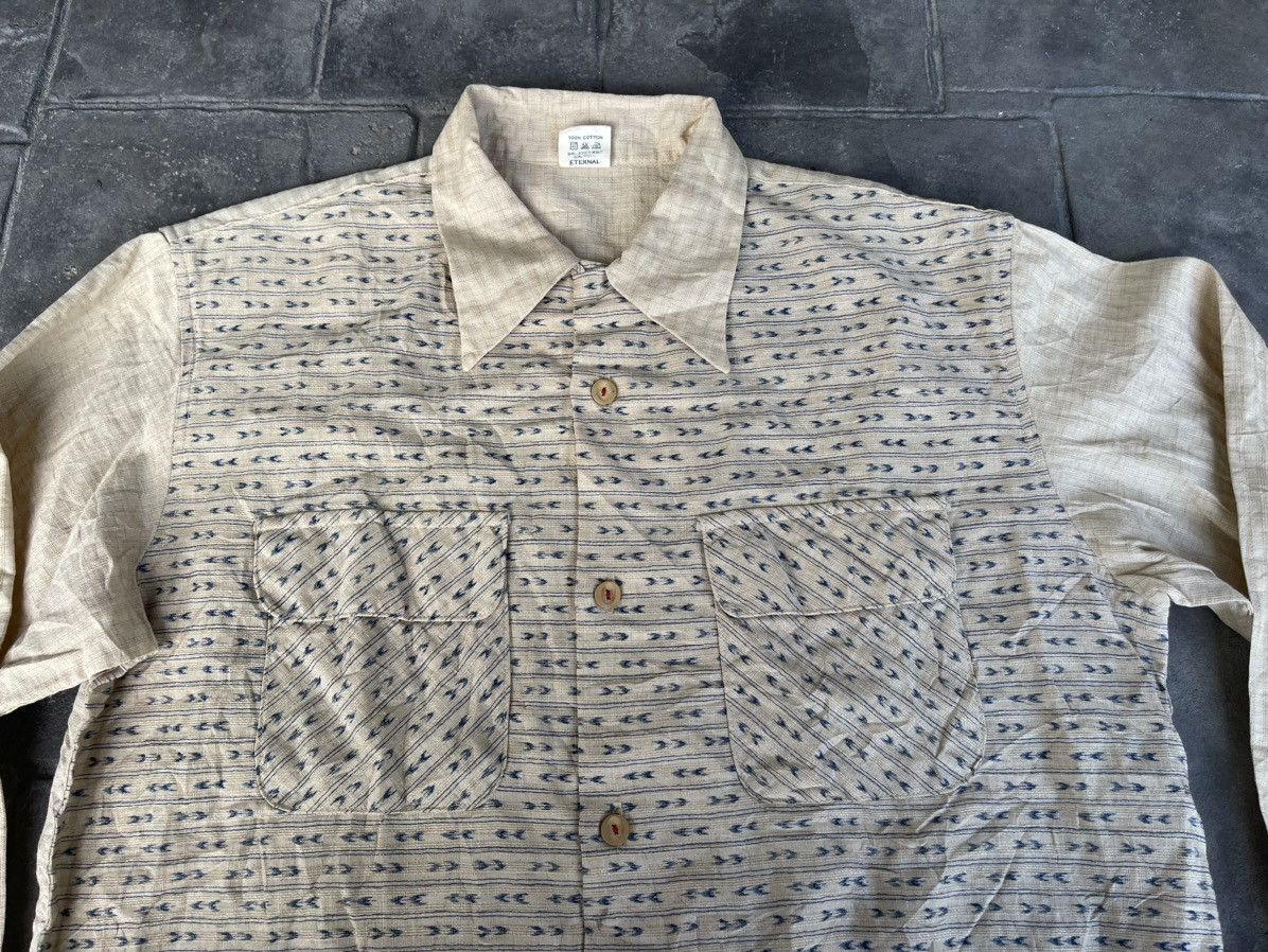 Eternal JAPAN MADE Eternal Kurashiki Kojima Japan Wood Button Up Size US M / EU 48-50 / 2 - 2 Thumbnail