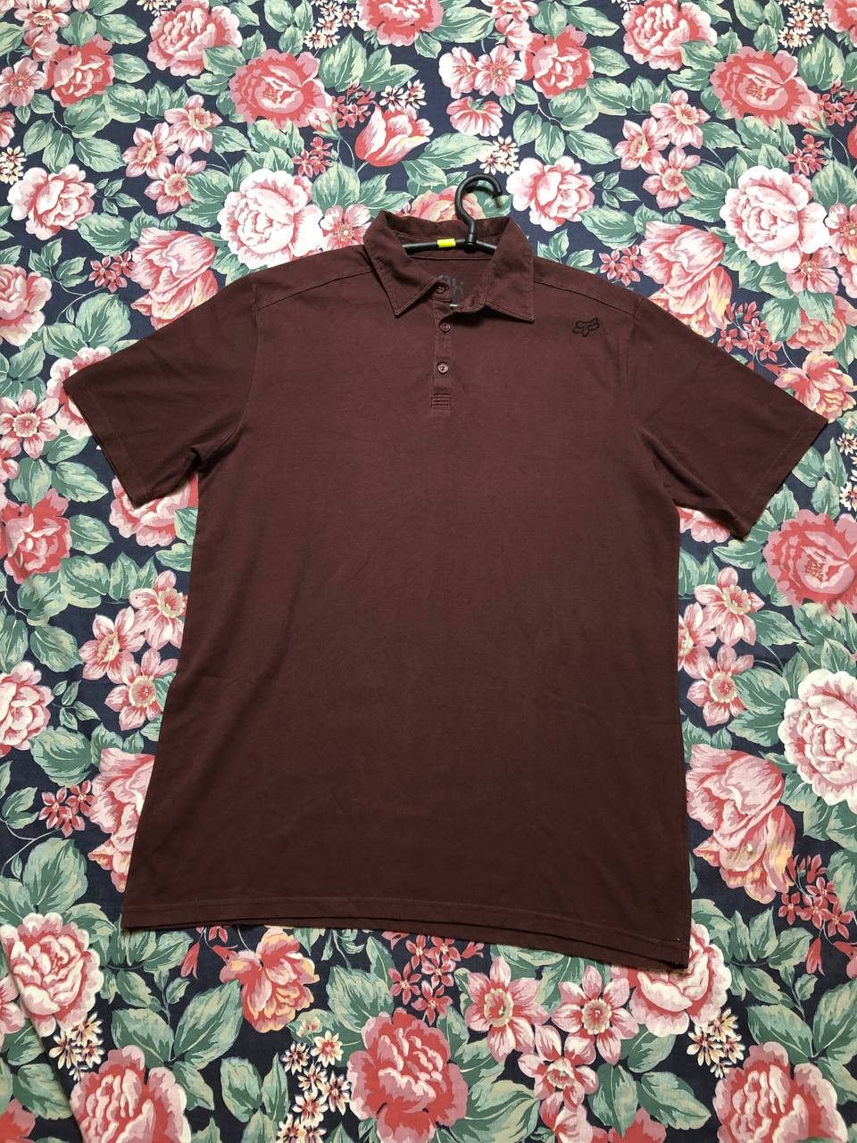 Fox Racing For Racing Brown Long Sleeve T-Shirt Casual Men's Size US L / EU 52-54 / 3 - 7 Thumbnail