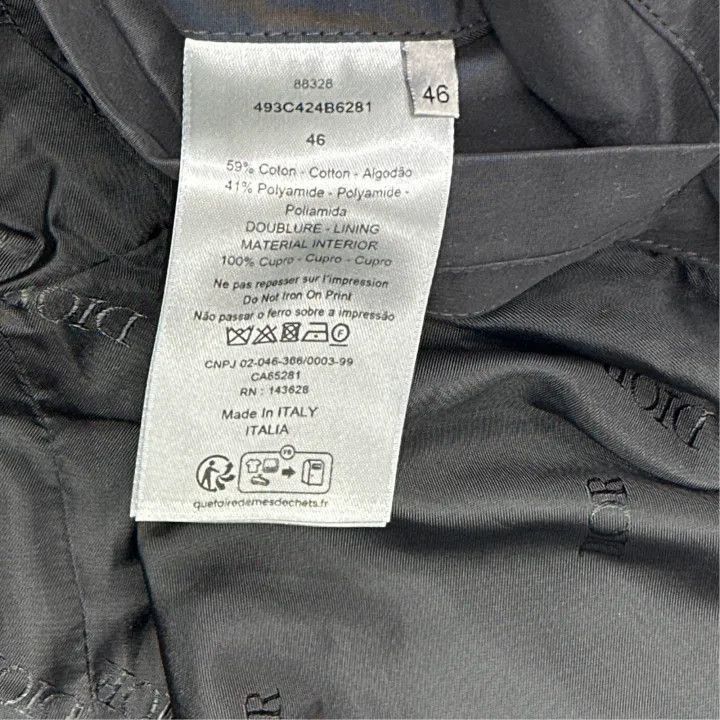 Dior Dior Dior Hooded Black Zip Jacket 0079-2507 Size US M / EU 48-50 / 2 - 3 Thumbnail