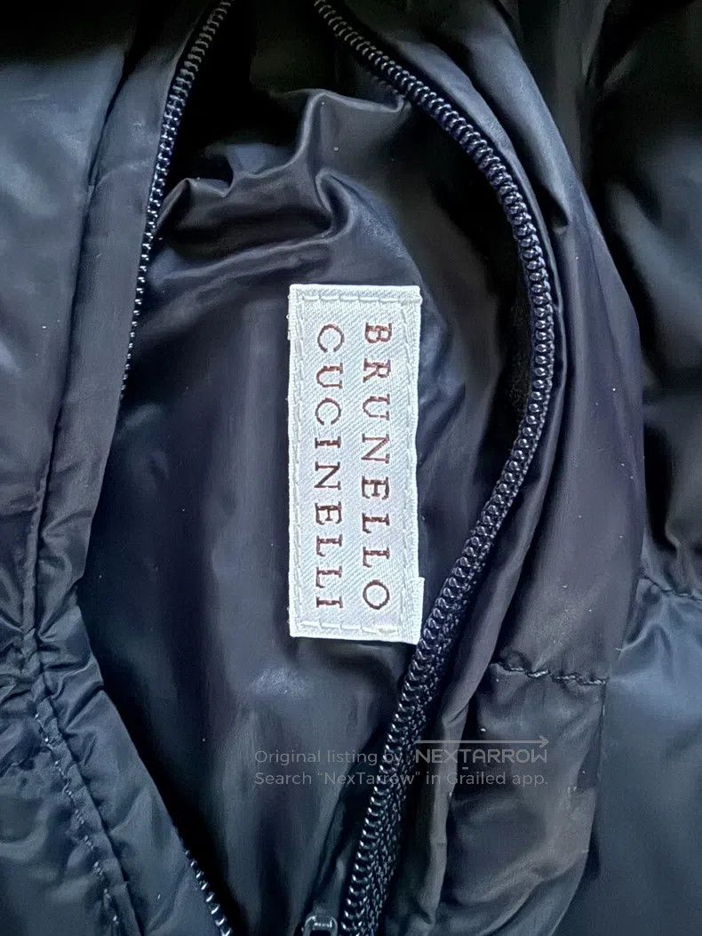 Brunello Cucinelli Brunello Cucinelli Men's sheepskin goose down jacket Size US M / EU 48-50 / 2 - 5 Thumbnail