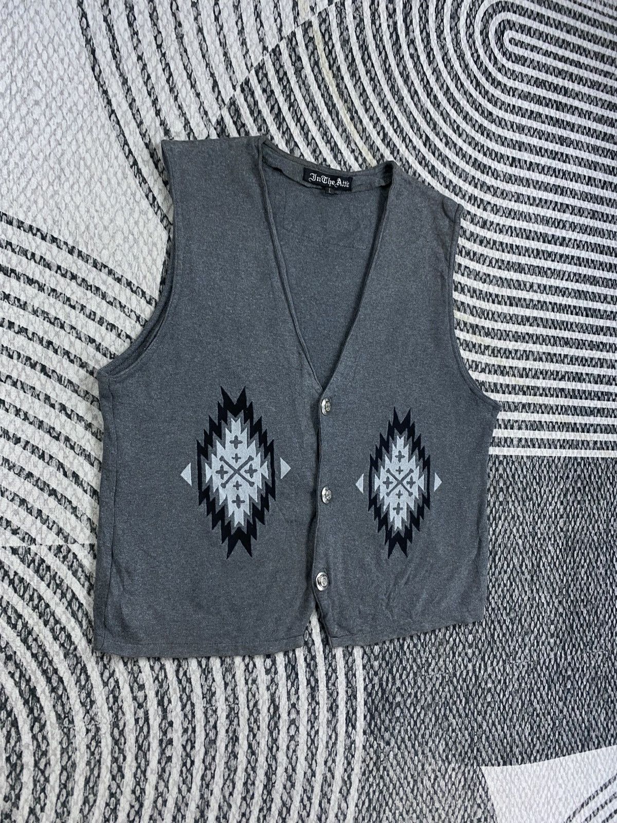 In The Attic Vintage In The Attic Navajo Style Vest Size US M / EU 48-50 / 2 - 3 Thumbnail