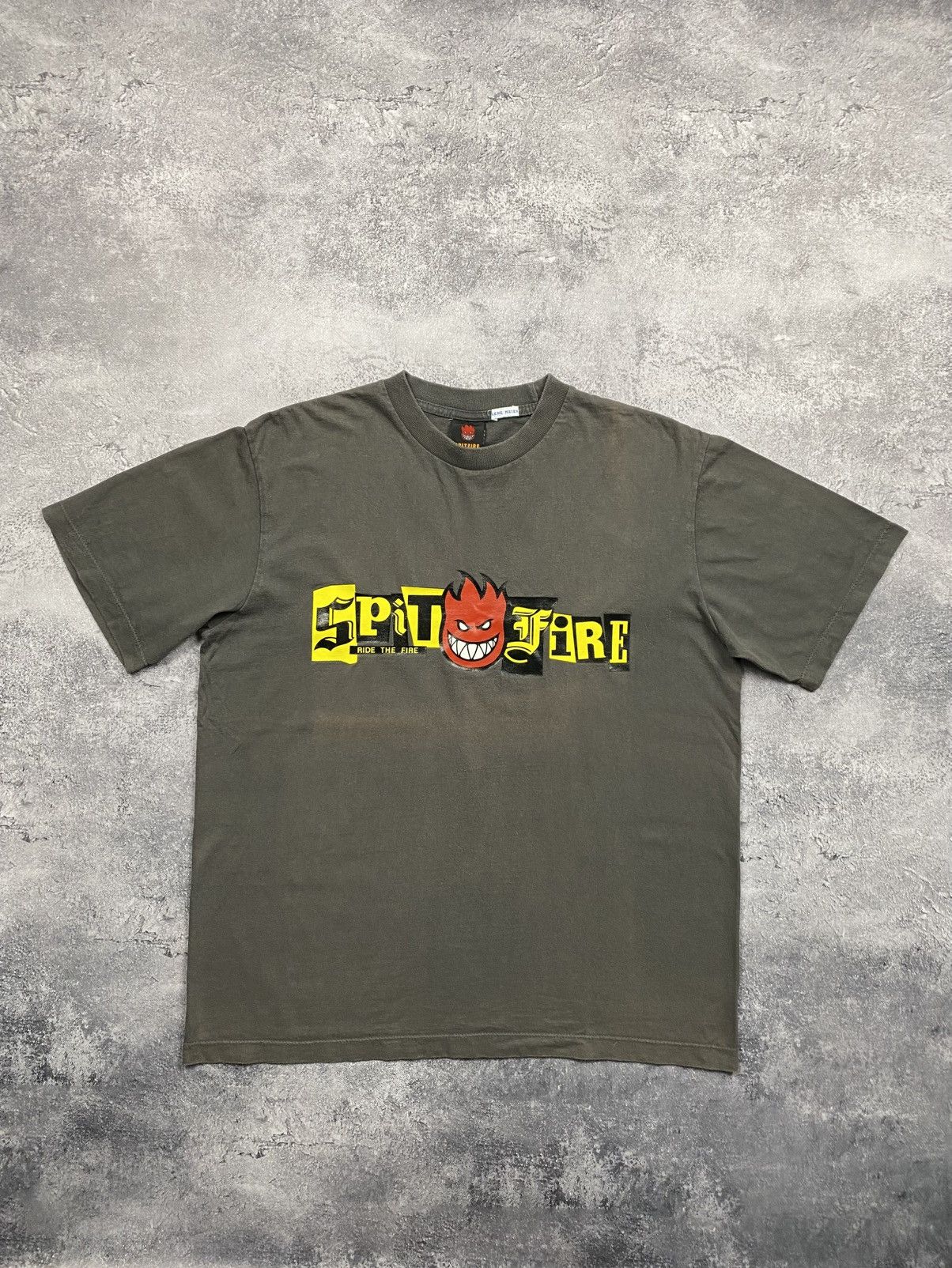 Spitfire Vintage Spitfire Skateboards T-Shirt Rare Spellout Logo Tee Size US L / EU 52-54 / 3 - 2 Thumbnail
