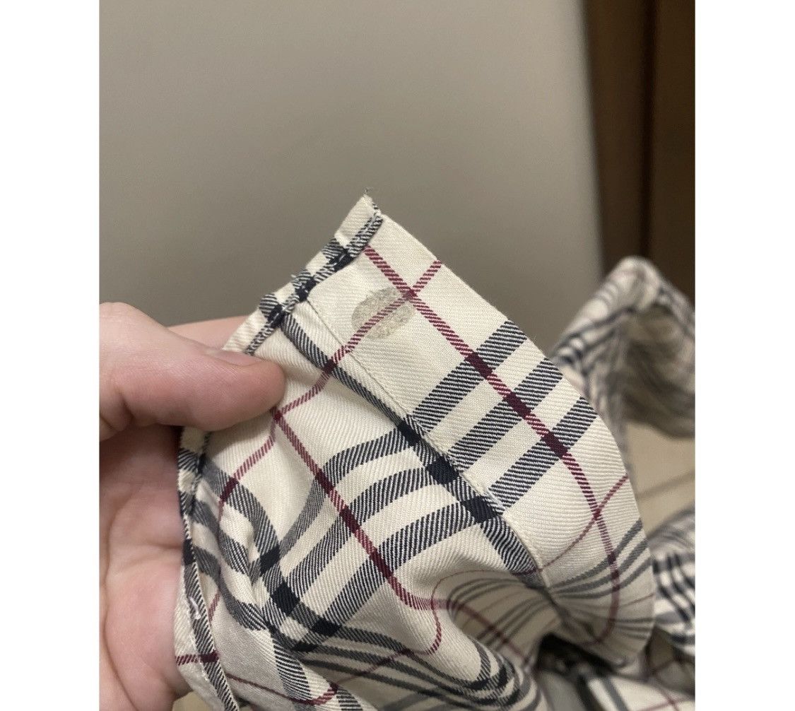 Burberry × Vintage Vintage Luxury fullprint short sleeve shirt button up Size US L / EU 52-54 / 3 - 4 Thumbnail