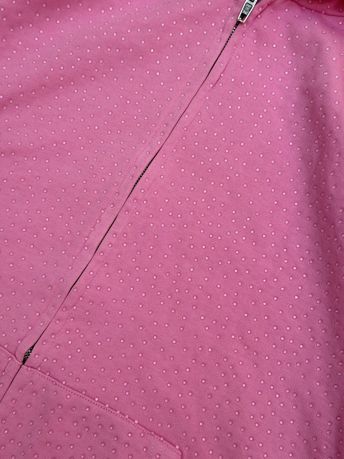 Balenciaga Balenciaga All Over Rhinestone Pink Zip Up Hoodie Size US S / EU 44-46 / 1 - 4 Thumbnail