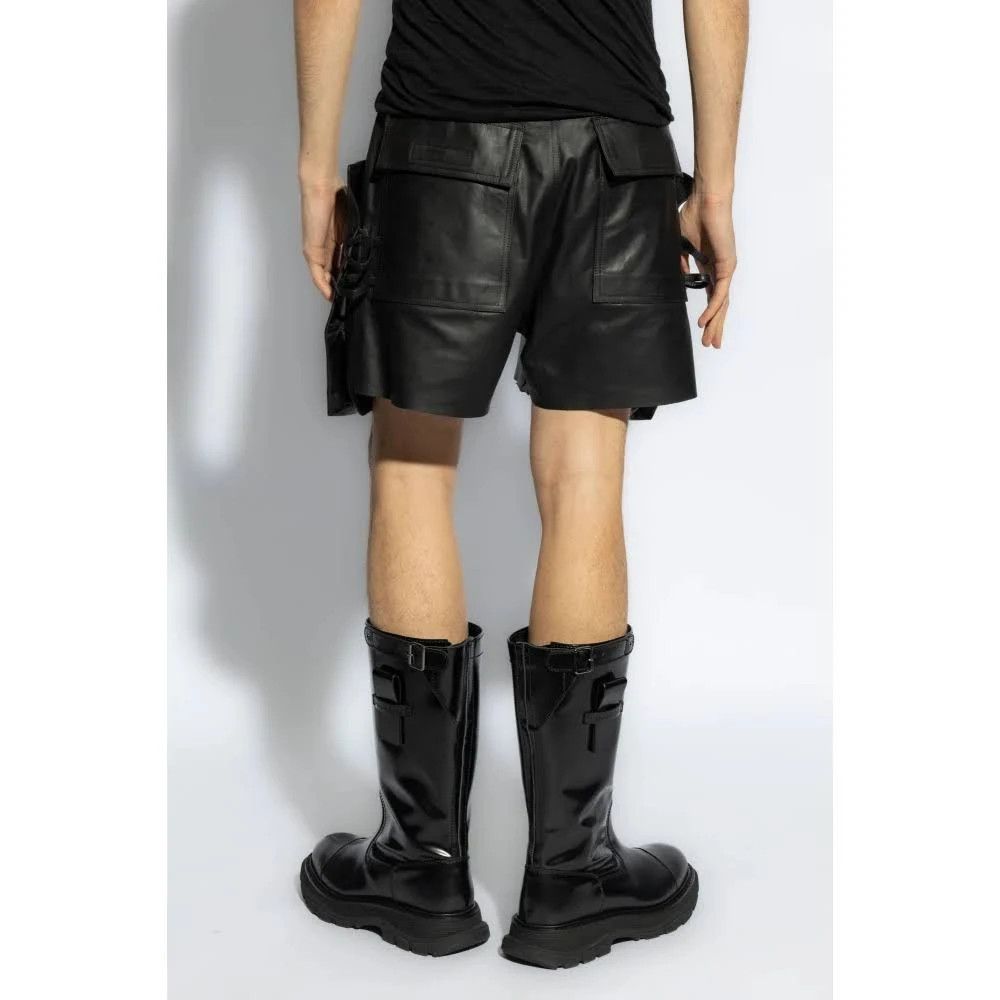 Rick Owens o1s1v1n0724 Cargo Shorts in Black Size US 38 / EU 54 - 3 Thumbnail