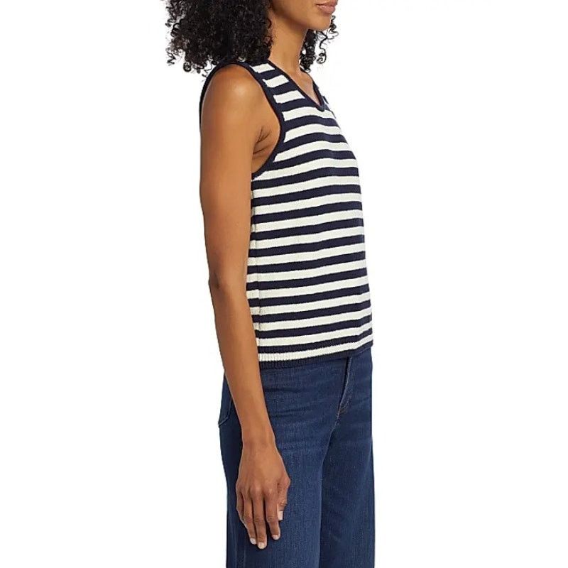 Frame Frame Women Navy Nautical Mariner Sweater Tank Top Size S Size S / US 4 / IT 40 - 3 Thumbnail