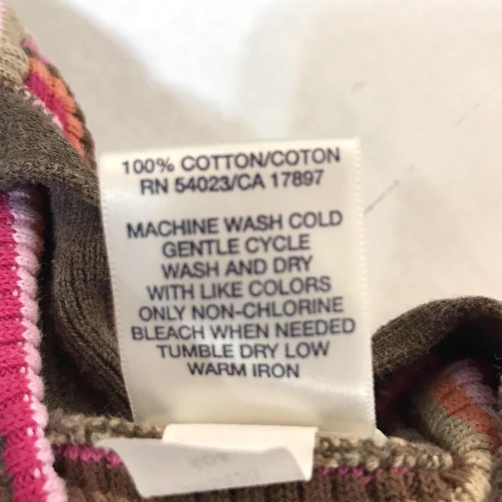Old Navy Old Navy Women's Pullover Knit Top XL Multicolor Striped Casual Blouse 100% Cotton Fall Winter Spring Size XL / US 12-14 / IT 48-50 - 8 Thumbnail