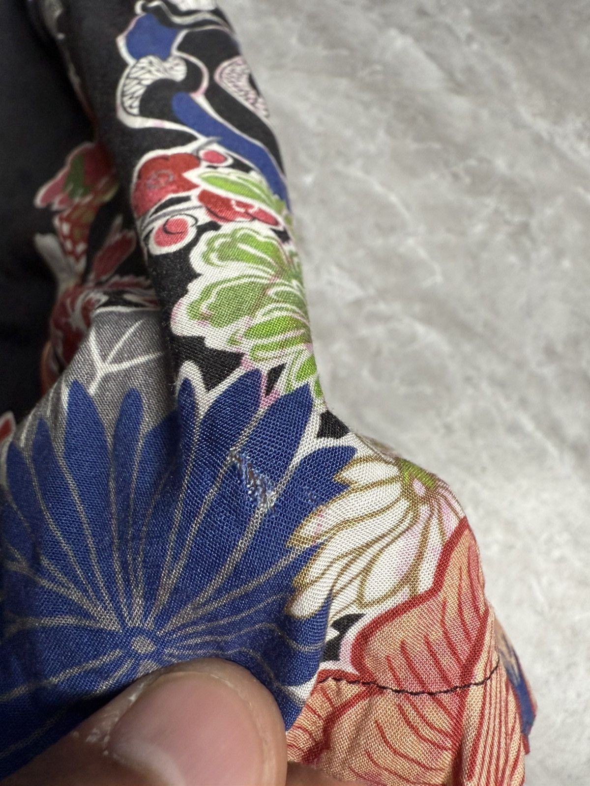 Saint Laurent Paris SLP x Hedi Slimane Floral Love Print Bowling Shirt Size US S / EU 44-46 / 1 - 11 Thumbnail