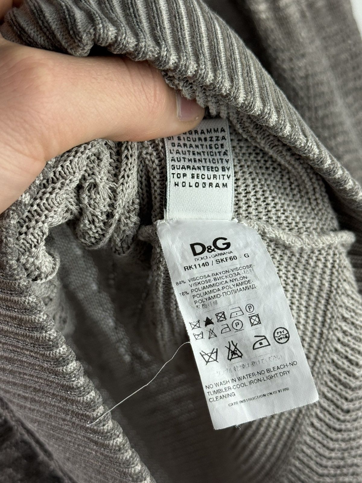 Dolce & Gabbana Dolce&Gabbana D&G Khit Sweater Size US M / EU 48-50 / 2 - 10 Thumbnail