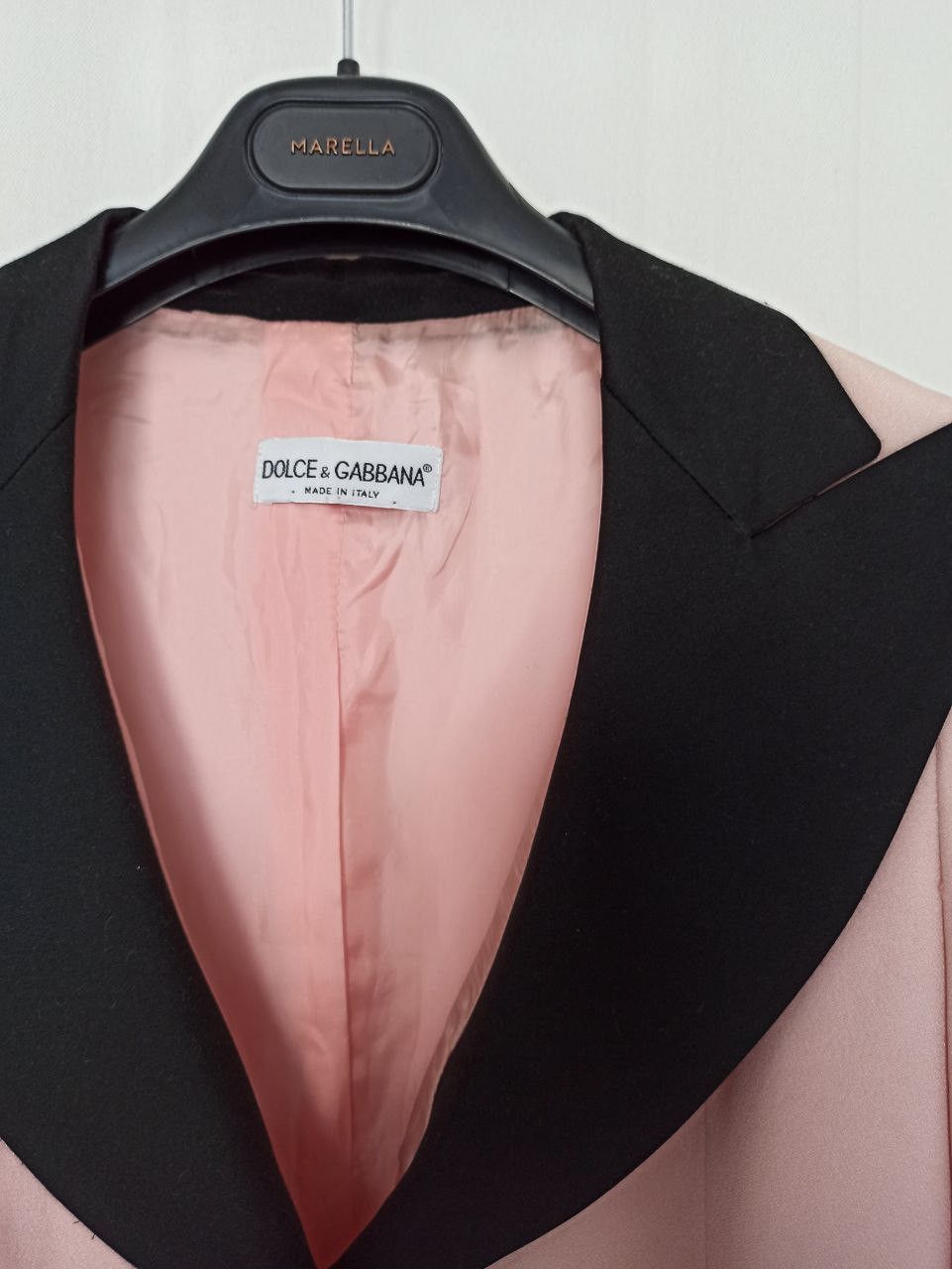 Dolce & Gabbana Dolce Gabbana 1992 Runway pink blazer + video Size S / US 4 / IT 40 - 12 Thumbnail