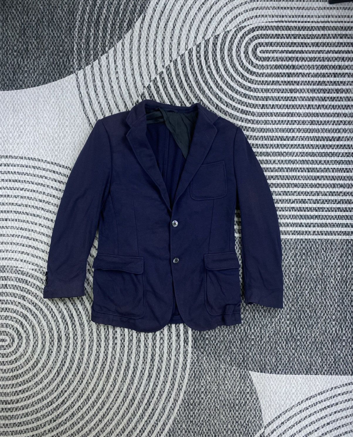 Gucci Gucci Navy Color Double Button Blazer Jacket Size US M / EU 48-50 / 2 - 1 Thumbnail