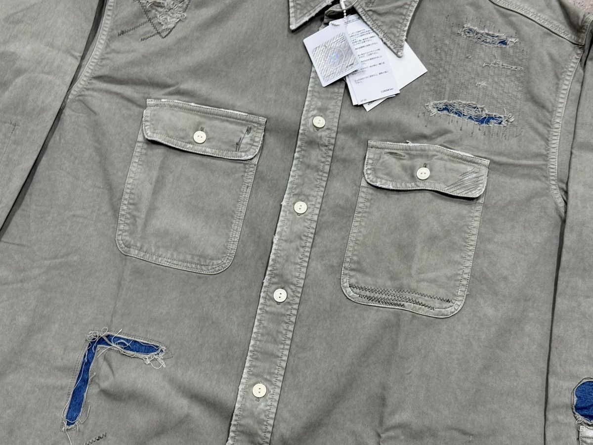 Visvim Visvim 20aw GRAND RIVER L/S CRASH Olive Size US M / EU 48-50 / 2 - 5 Thumbnail