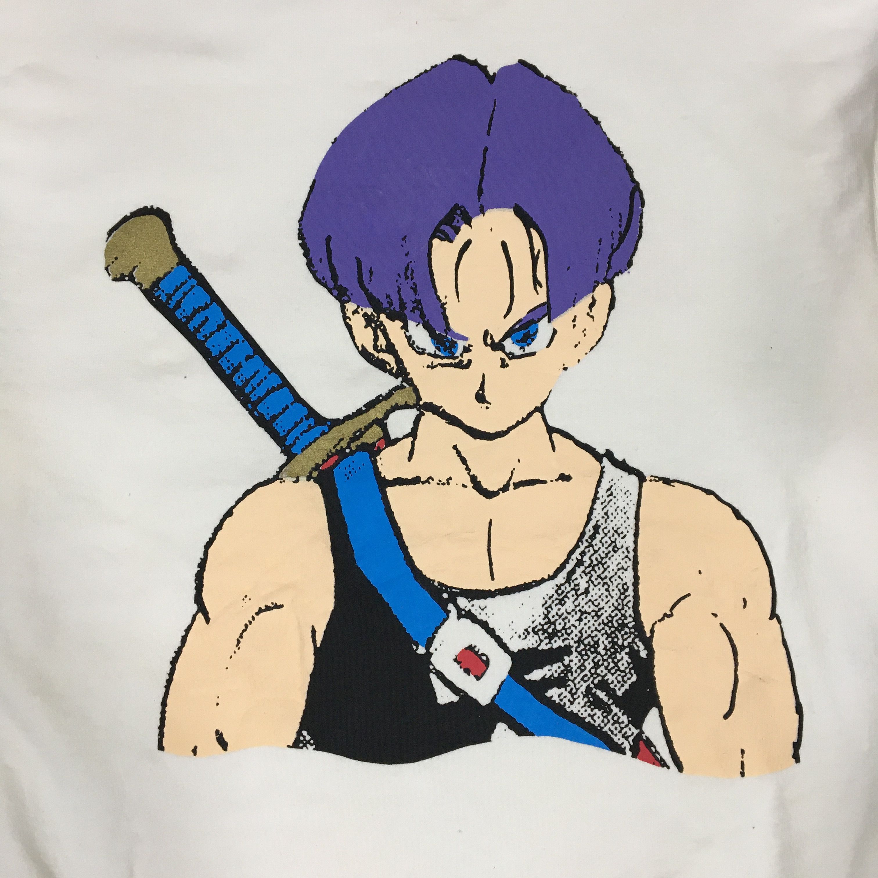 Anime × Cartoon Network × Japanese Brand Vintage Dragon Ball Trunks Character Sweatshirts Size US M / EU 48-50 / 2 - 7 Thumbnail