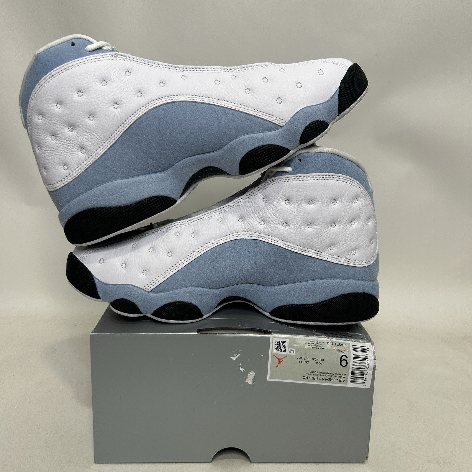Nike Nike Air Jordan 13 Retro “Blue Grey” Size US 9 / EU 42 - 3 Thumbnail