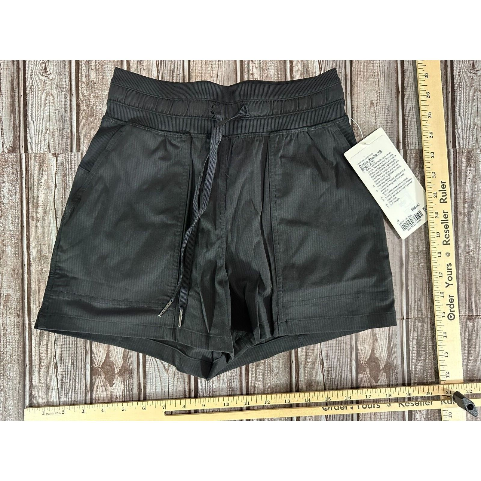 Lululemon Lululemon Dance Studio HR Short 3.5” Black Size 0 NWT MSPR 6 |  Grailed