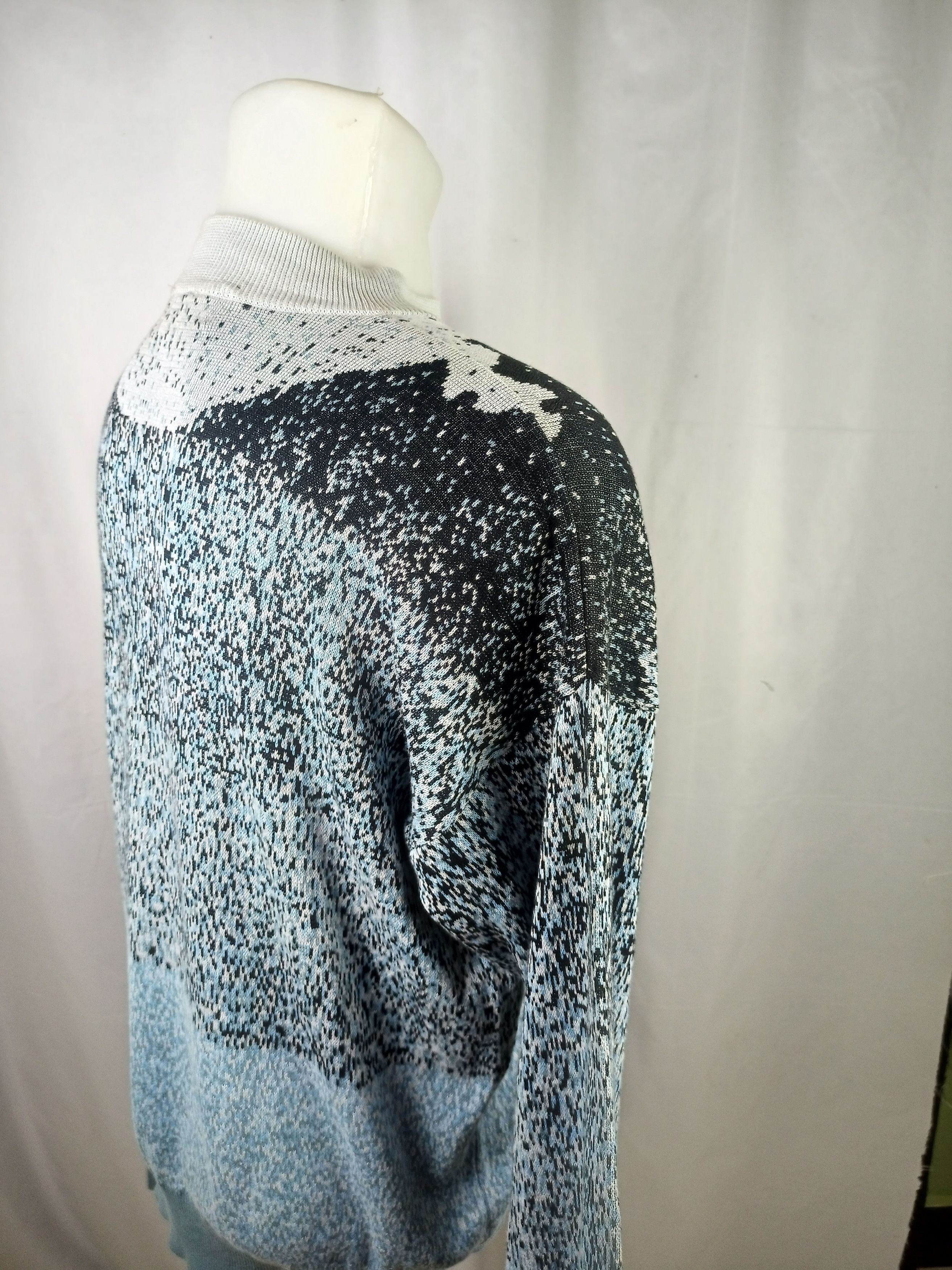 Designer × Kenzo KENZO PARIS Mix Color Knit Sweater Jumper Neck Size US L / EU 52-54 / 3 - 17 Thumbnail