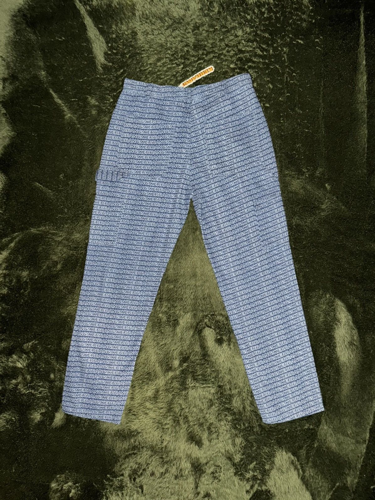 Designer [32] KERRANG! Magazine Logo Print Relaxed Fit Painter Pants Size US 32 / EU 48 - 6 Thumbnail