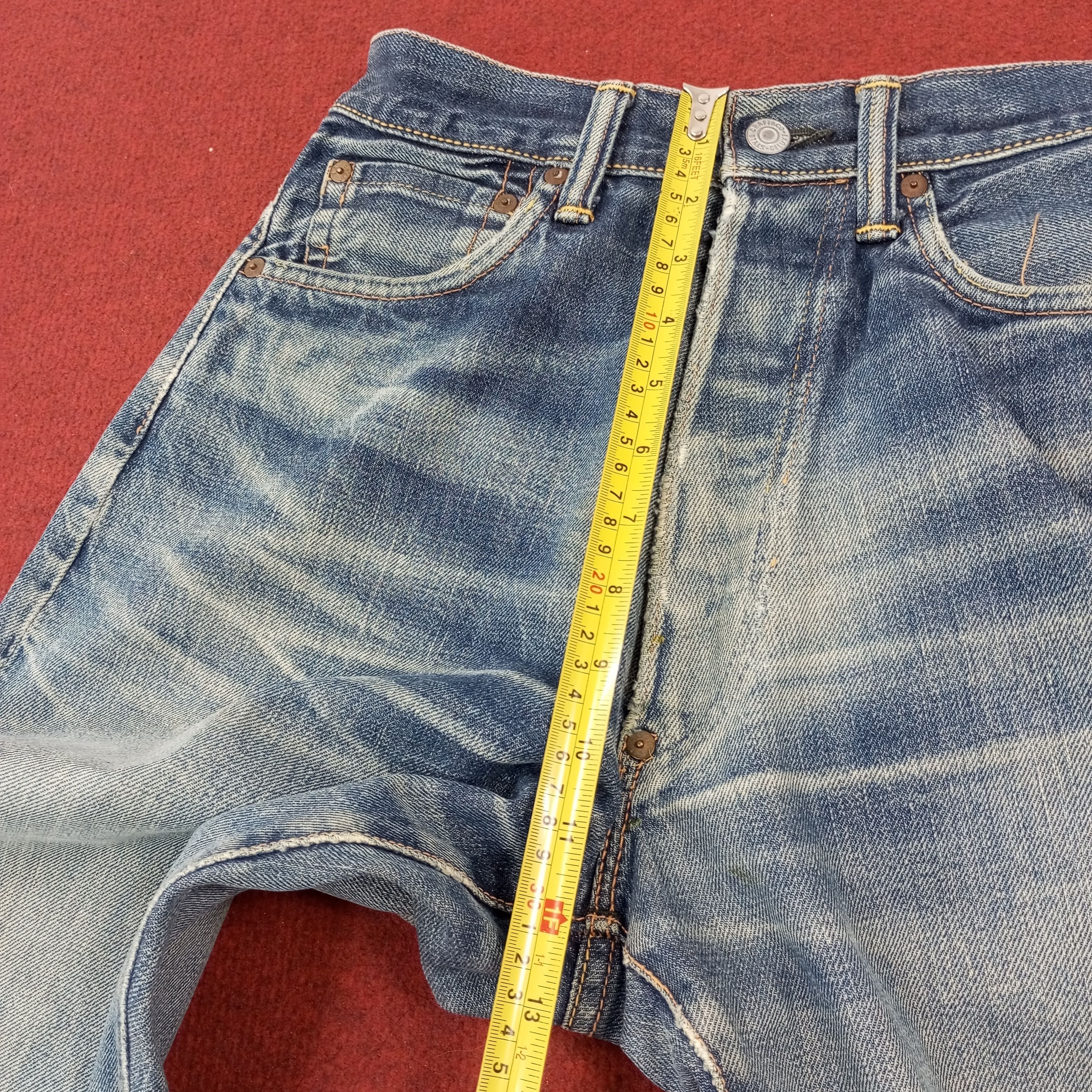 Evisu × Japanese Brand × Vintage Evisu Japanese Fashion Style Custom Daicock Distressed Jeans Size US 27 - 8 Thumbnail