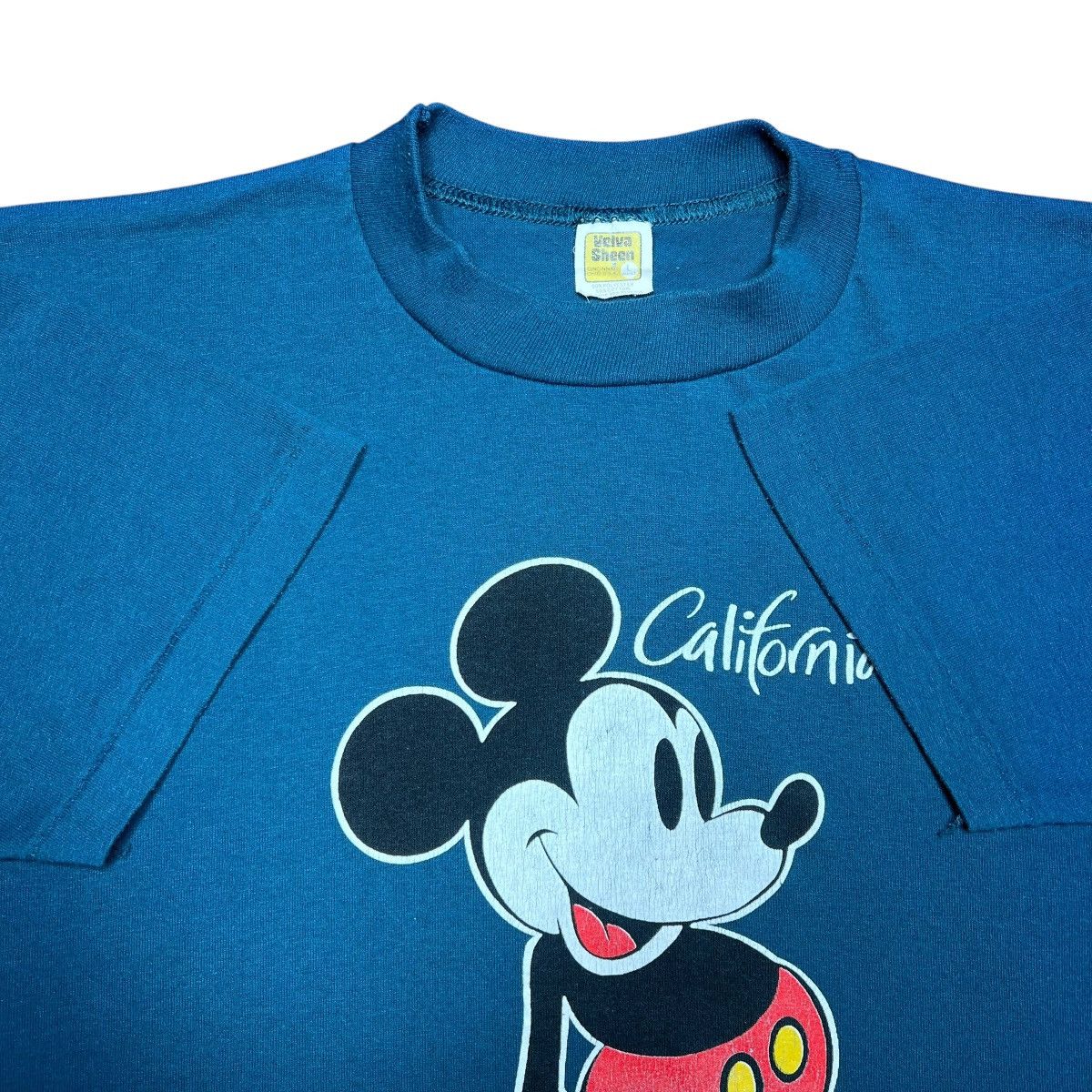Disney × Vintage Vtg 1980s Disney Mickey Mouse California Tourist Graphic Tee Size US L / EU 52-54 / 3 - 2 Thumbnail