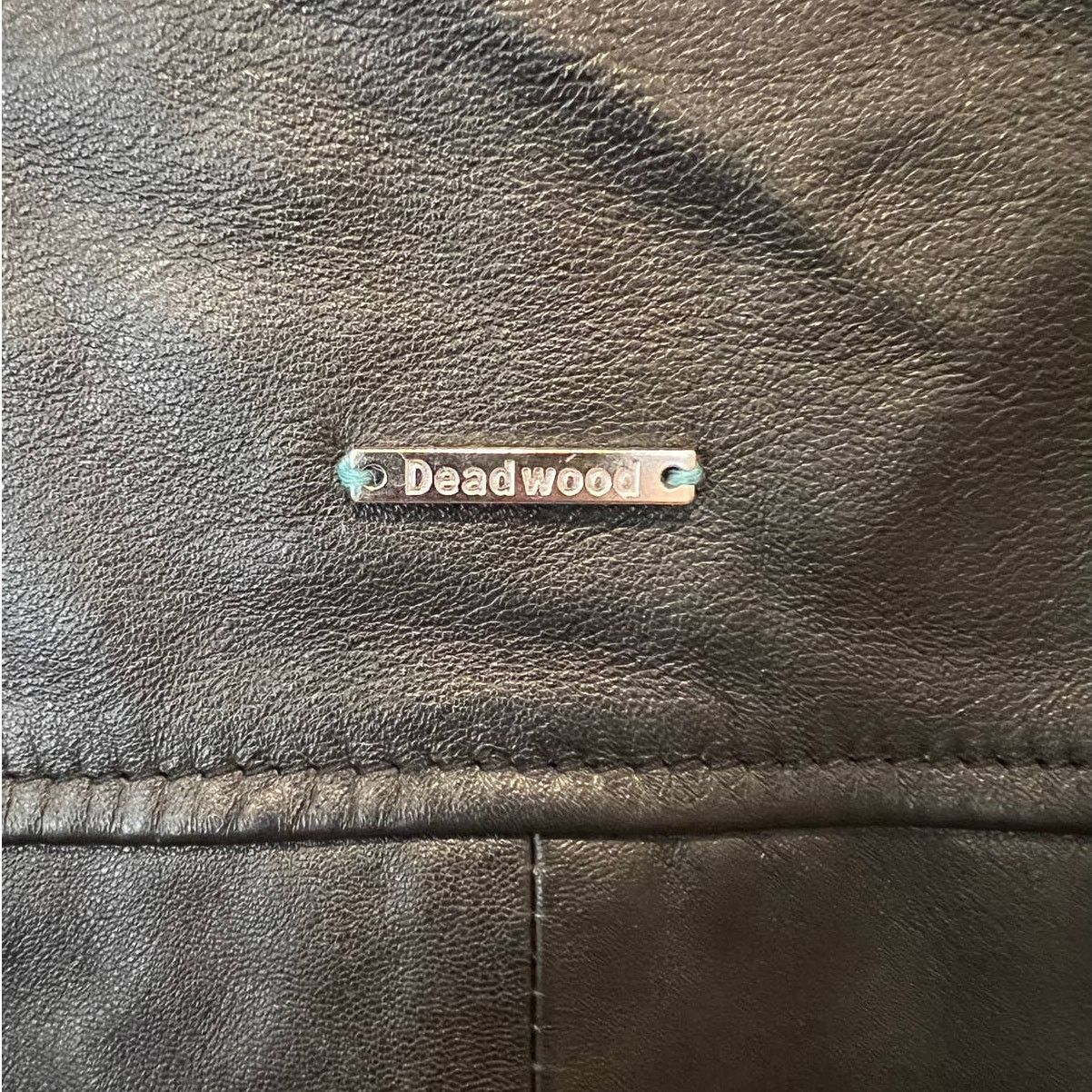 Deadwood Deadwood Recycled Lambskin Leather Bomber Jacket Size Large Size L / US 10 / IT 46 - 10 Thumbnail