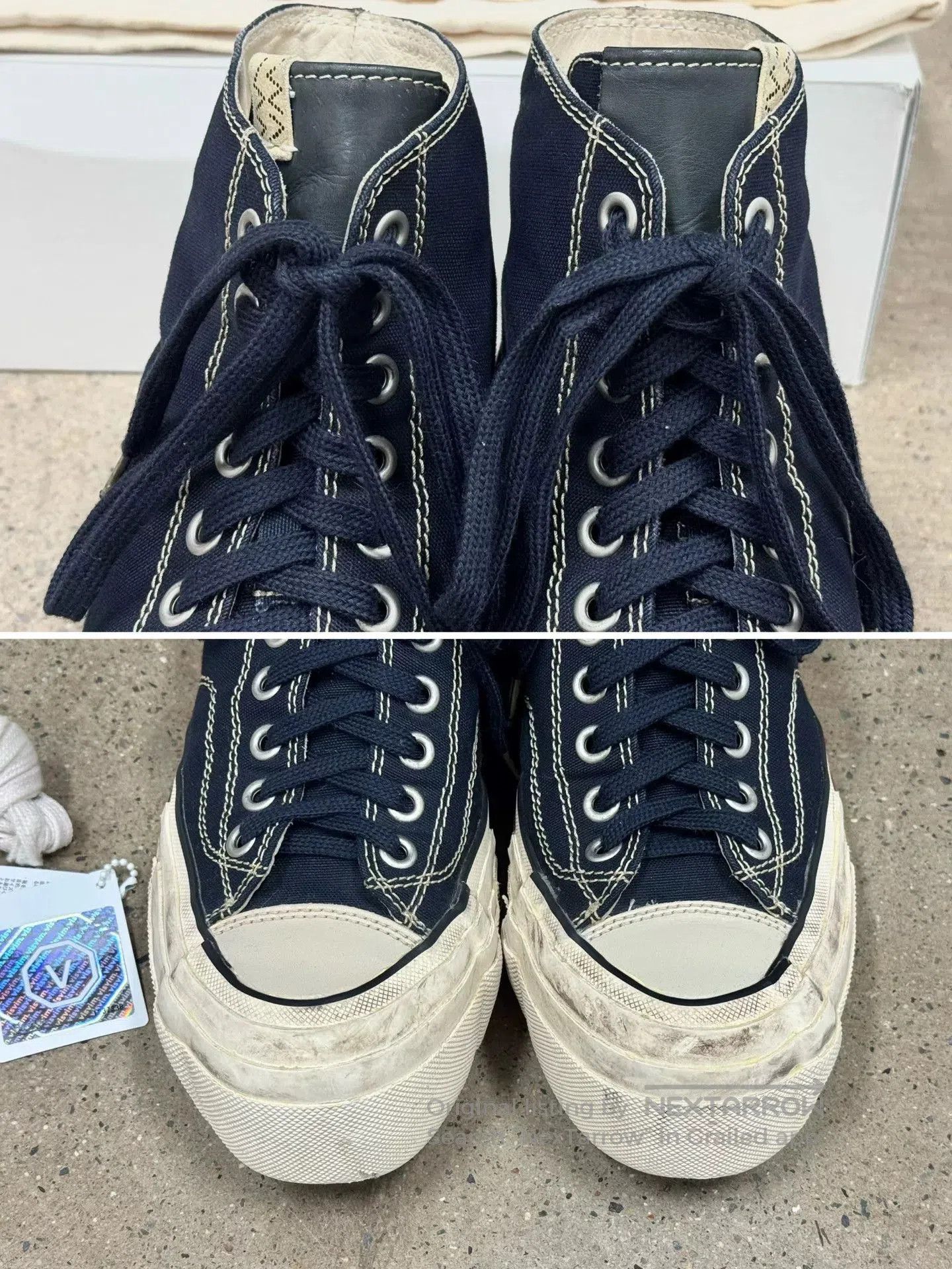 Visvim visvim skagway hi g.patten canvas sneakers. Size US 10 / EU 43 - 4 Thumbnail