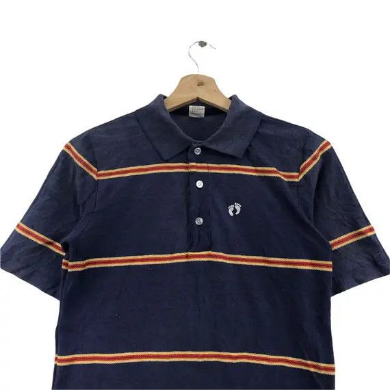 Hang Ten Vtg 80’ HANG TEN HAWAII Surf Beach Striped Polo Tee Shirt Size US M / EU 48-50 / 2 - 2 Thumbnail
