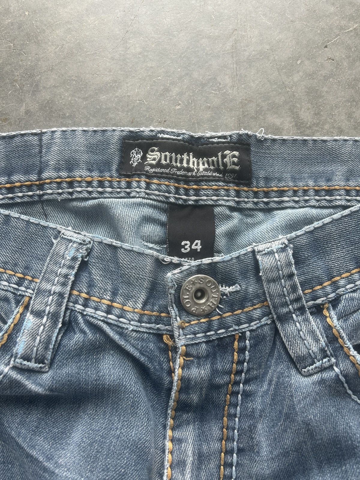 Southpole Vintage Y2K Southpole Jeans Size US 34 / EU 50 - 7 Thumbnail