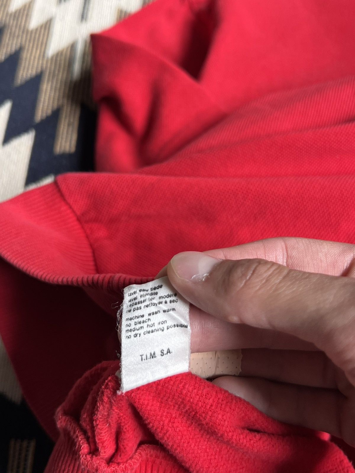 Lacoste Vintage Lacoste Chemise Knitwear Sweatshirt Size US L / EU 52-54 / 3 - 13 Thumbnail