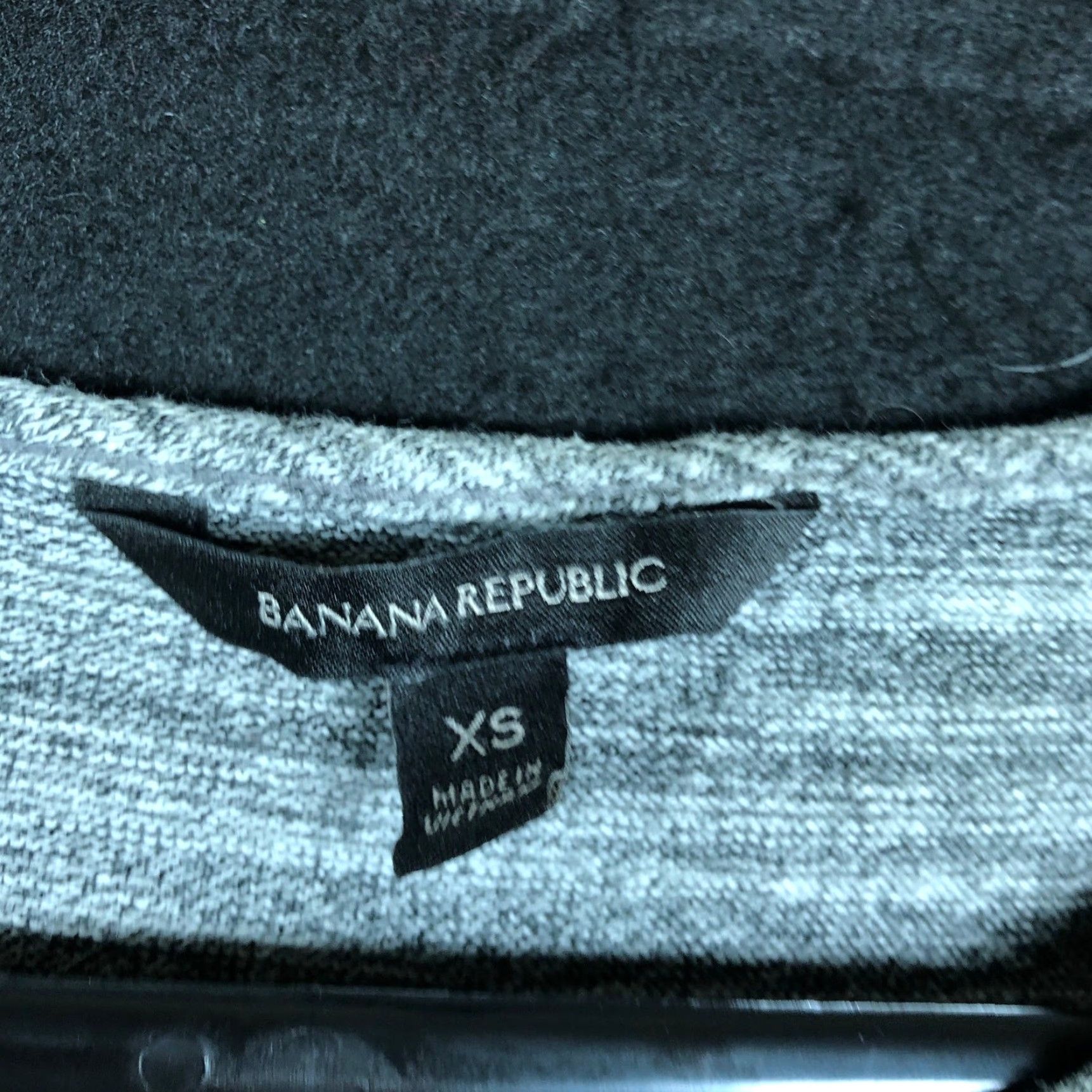 Banana Republic Banana Republic Womens Shirt Gray Crew Long Sleeve Front Twist Tunic XS Size XS / US 0-2 / IT 36-38 - 6 Thumbnail