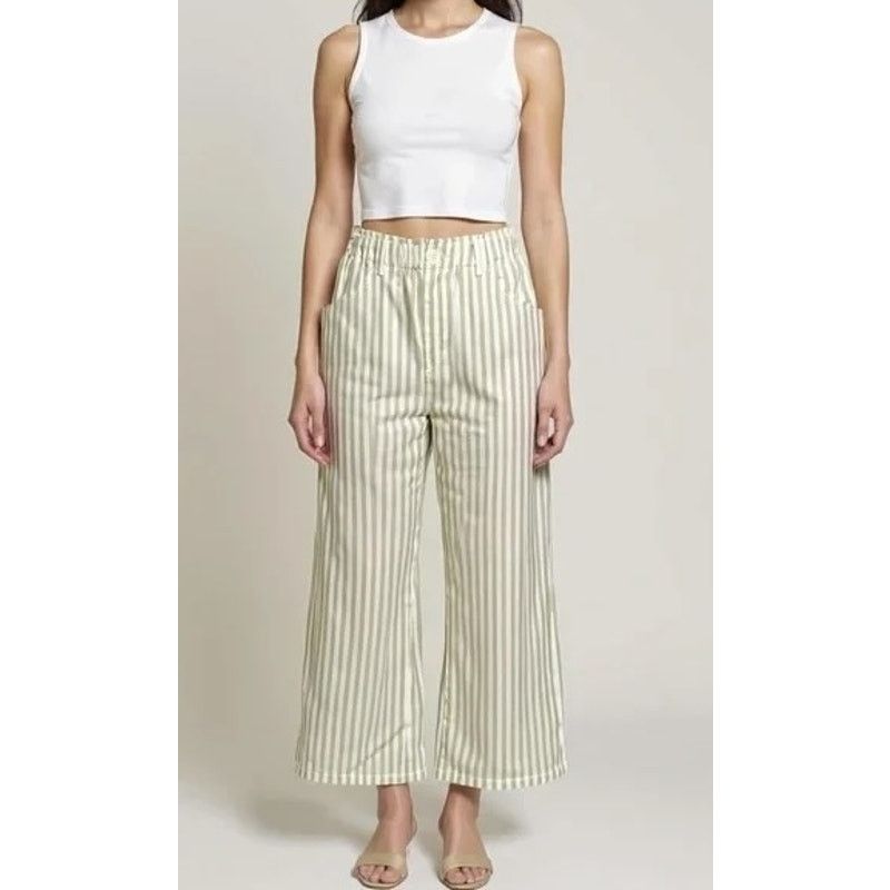 Emerson Fry Emerson Fry Vacation Striped Linen Pants - Size Small Size 25" / US 0 / IT 36 - 1 Thumbnail