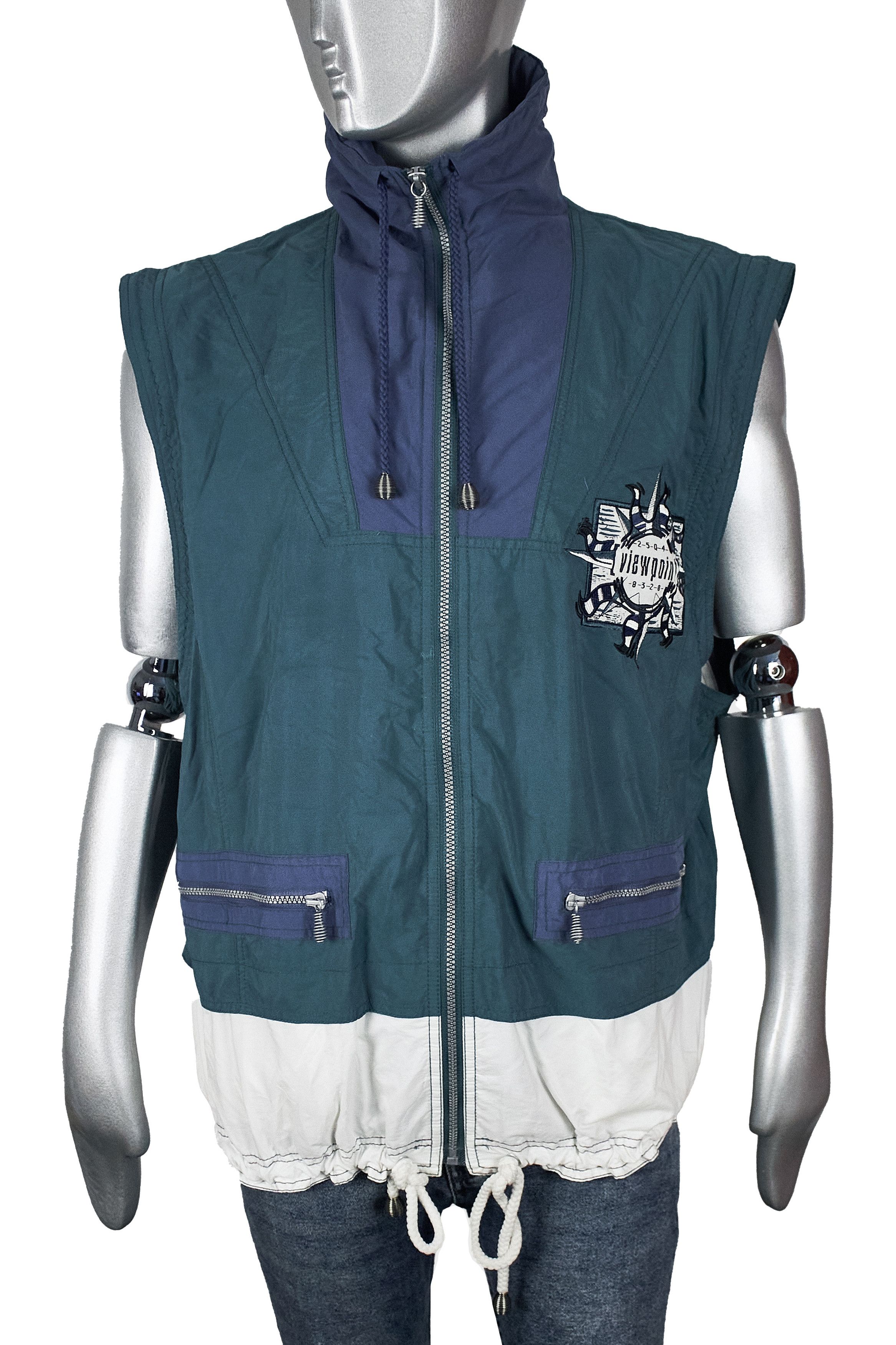 Vintage Vintage Y2K windbreaker transformer jacket vest Killtec Size US L / EU 52-54 / 3 - 6 Thumbnail