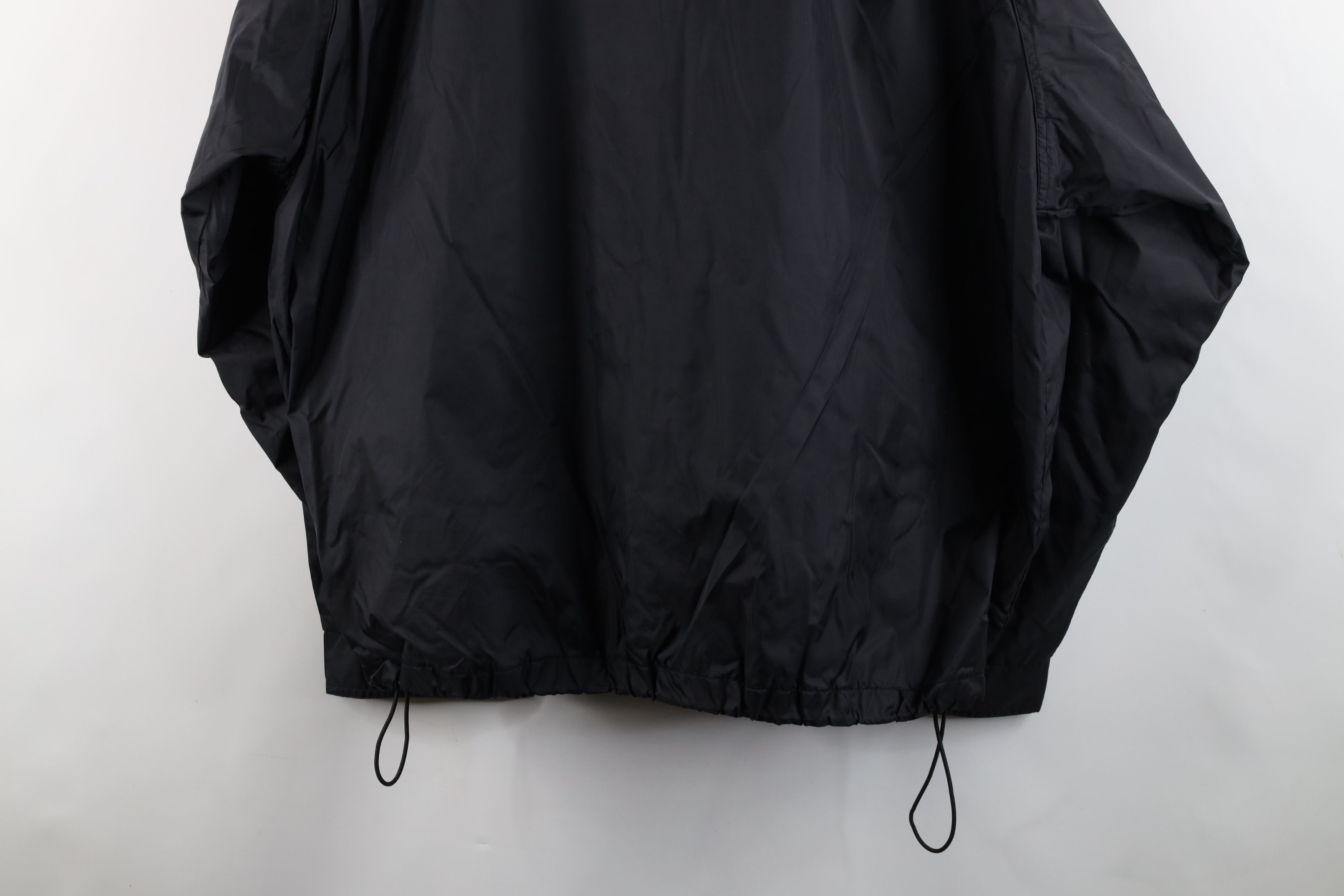Vintage Vintage 90s Streetwear Full Zip Windbreaker Jacket Black Size US XL / EU 56 / 4 - 14 Thumbnail