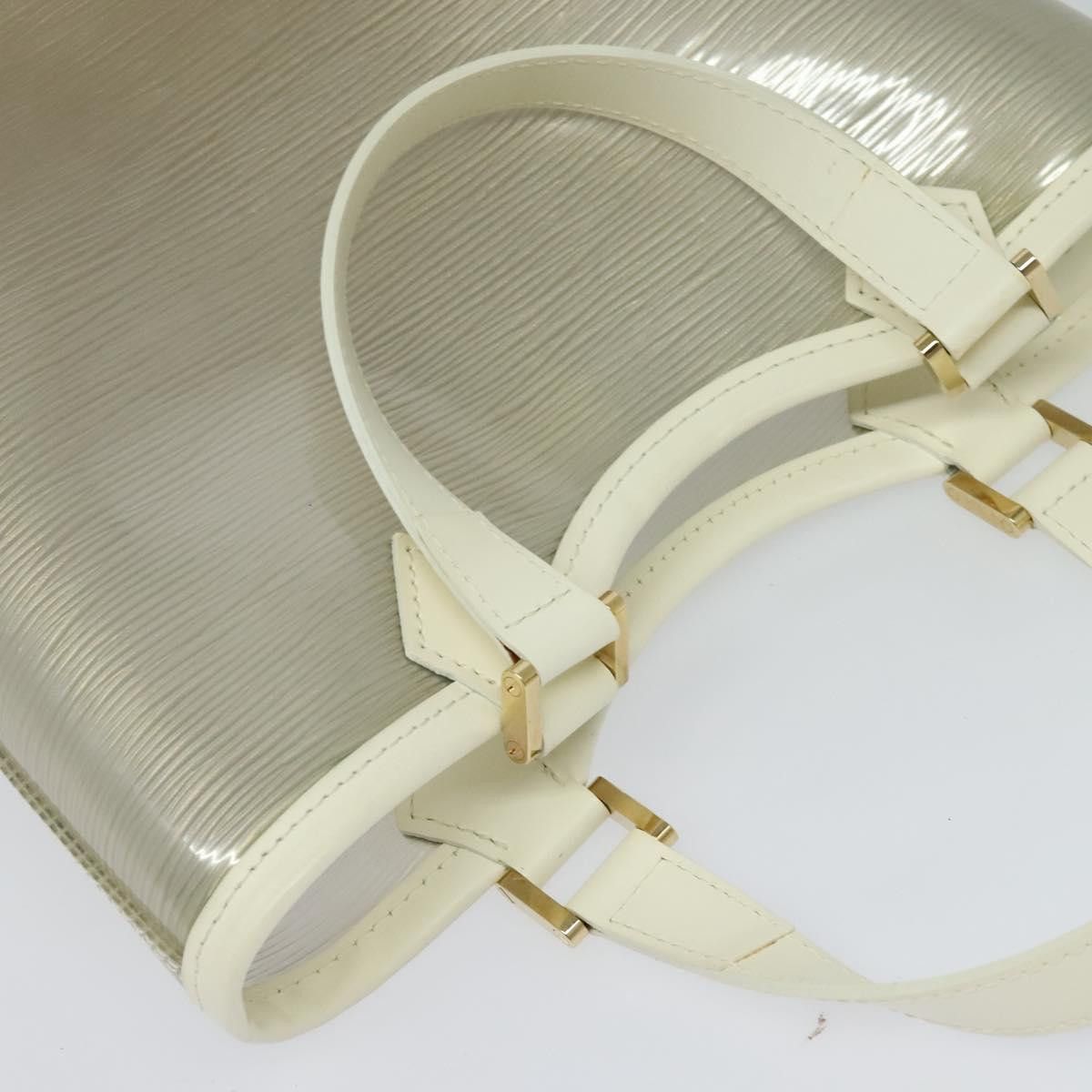 Louis Vuitton LOUIS VUITTON Epi Plage Mini Lagoon Bay Hand Bag White Size ONE SIZE - 6 Thumbnail