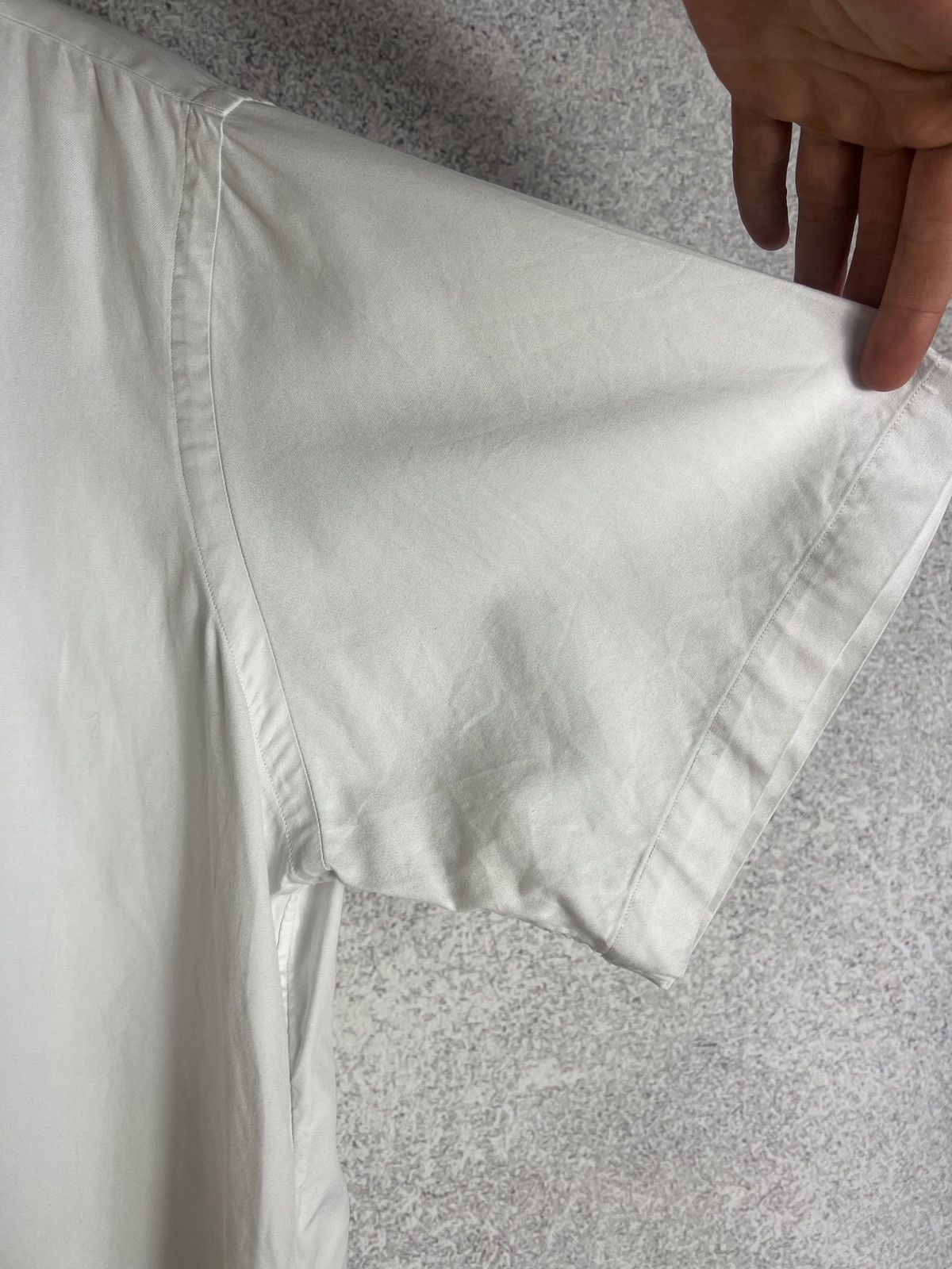 Polo Ralph Lauren Vintage Polo Ralph Lauren Short Sleeve White Shirt Size US XL / EU 56 / 4 - 4 Thumbnail
