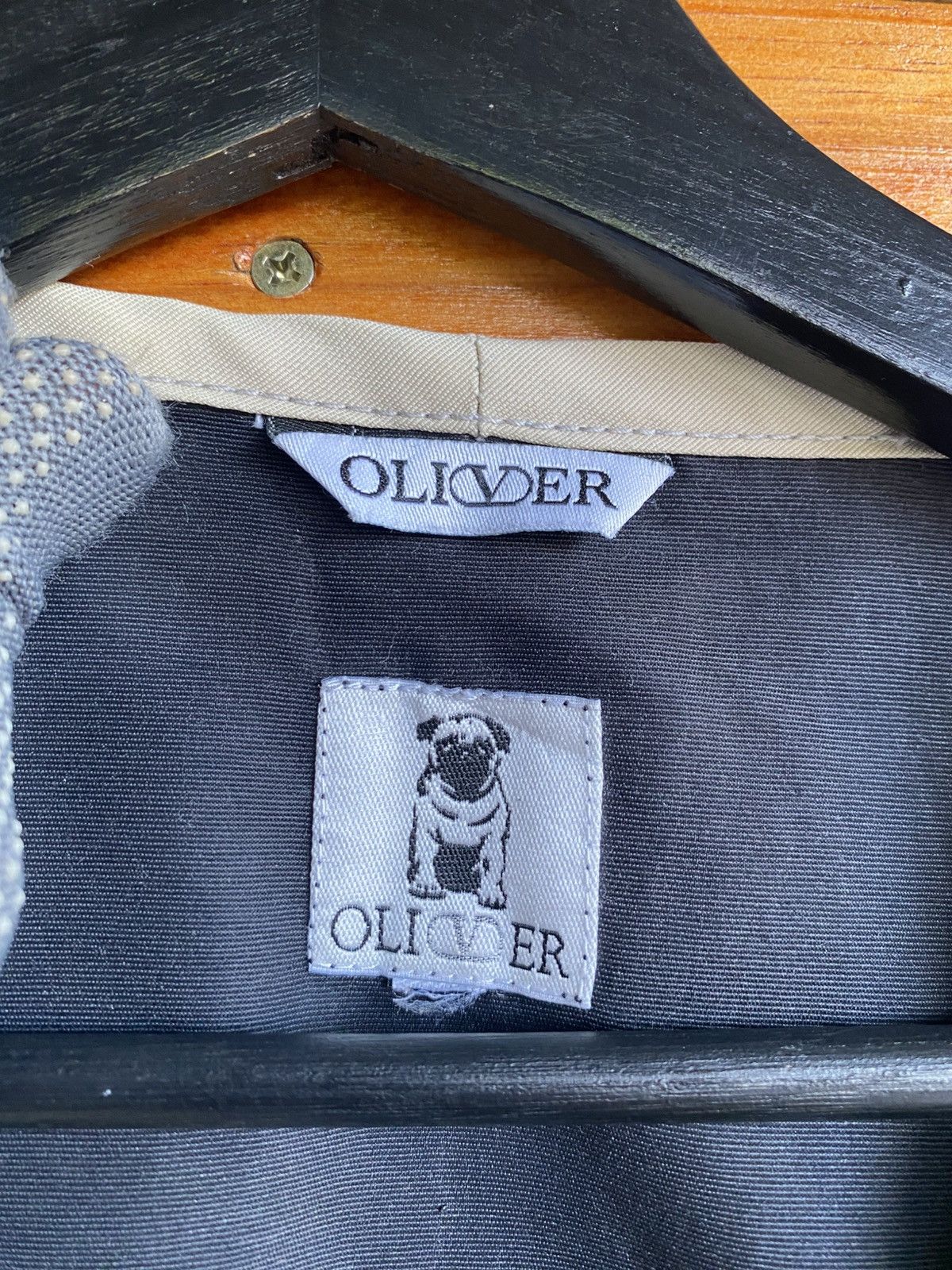 s.Oliver Vintage Oliver Two-Tone Utility Vest Black Beige – Unisex Size US M / EU 48-50 / 2 - 9 Thumbnail