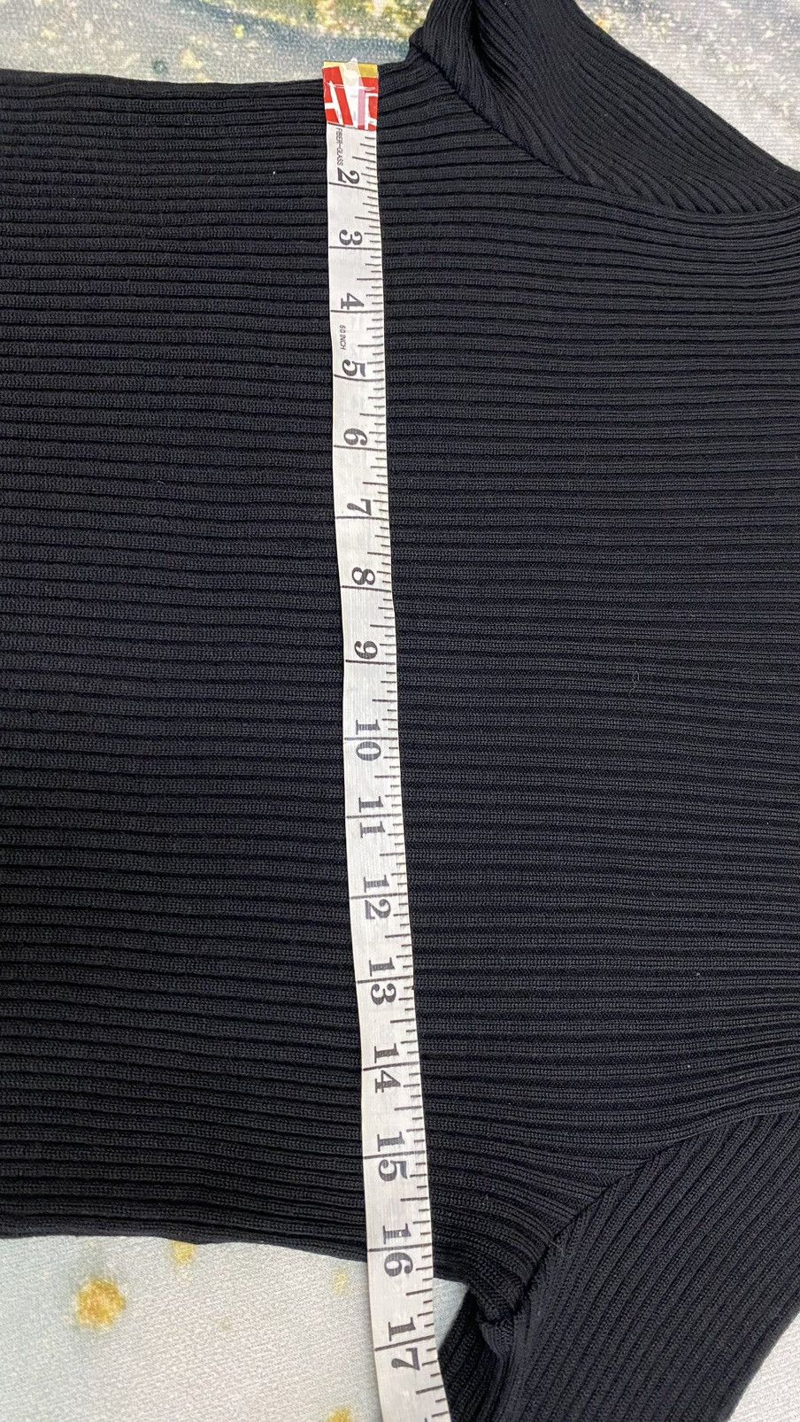 Celine Vintage 90s Celine Turtleneck Knitwear Sweater Size S / US 4 / IT 40 - 12 Thumbnail