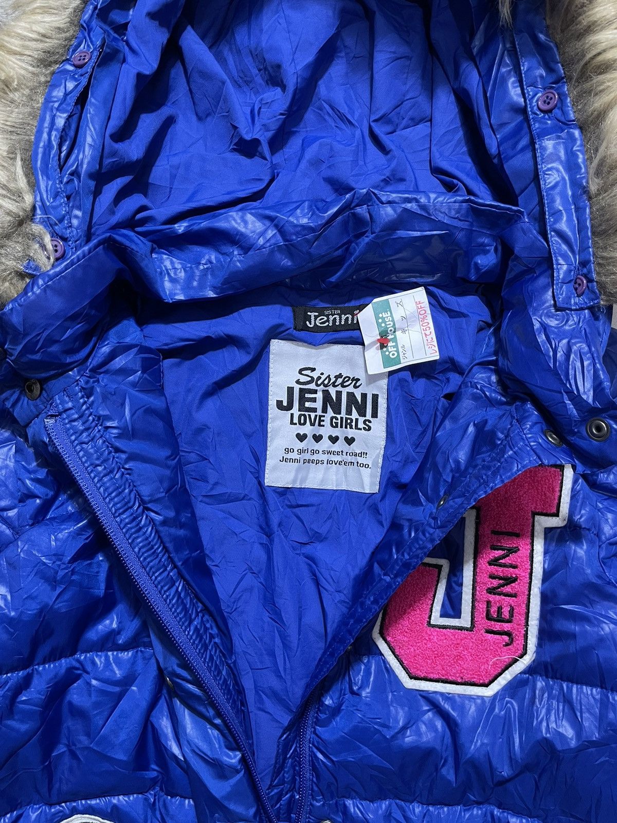 Japanese Brand Jenni Down Puffer Fur Jacket Japanese style Size S / US 4 / IT 40 - 5 Thumbnail